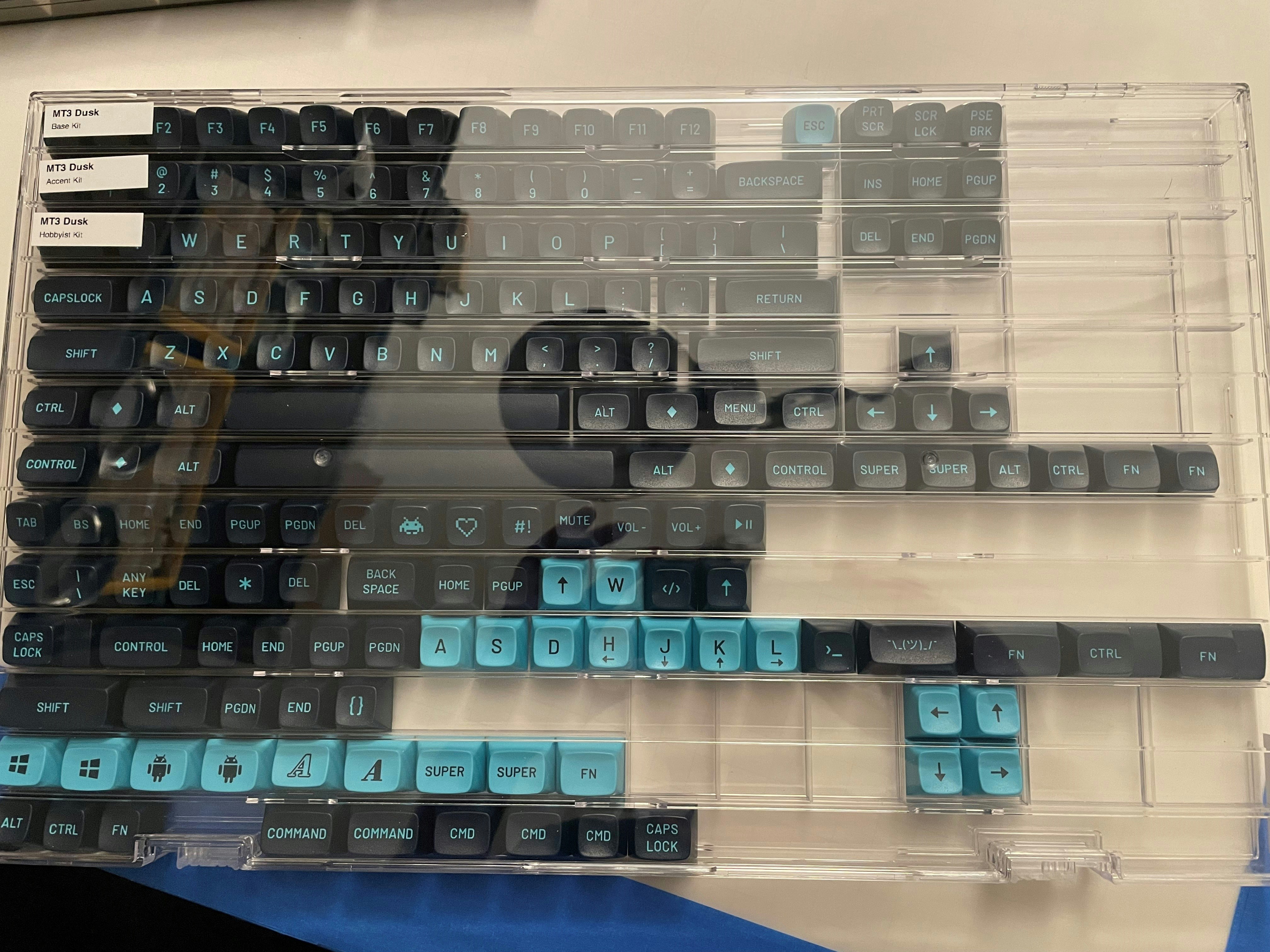 キーボード DROP MT3 DARKNESS KEYCAP Base Kit Drop MT3 Darkness Keycap Set | Mechanical Keyboards