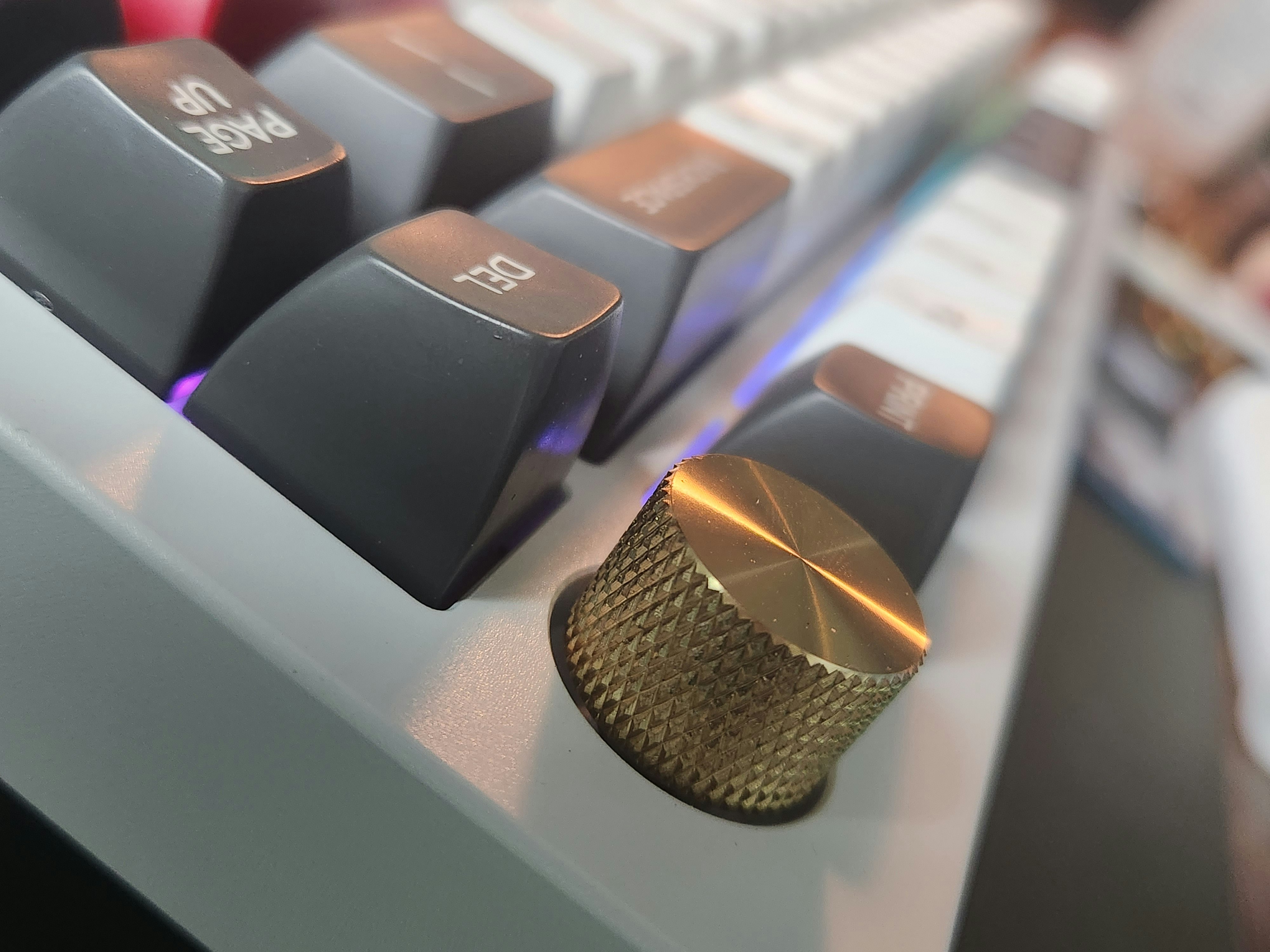 Drop SENSE75 Mechanical Keyboard Knob Brass Mechanical Keyboards