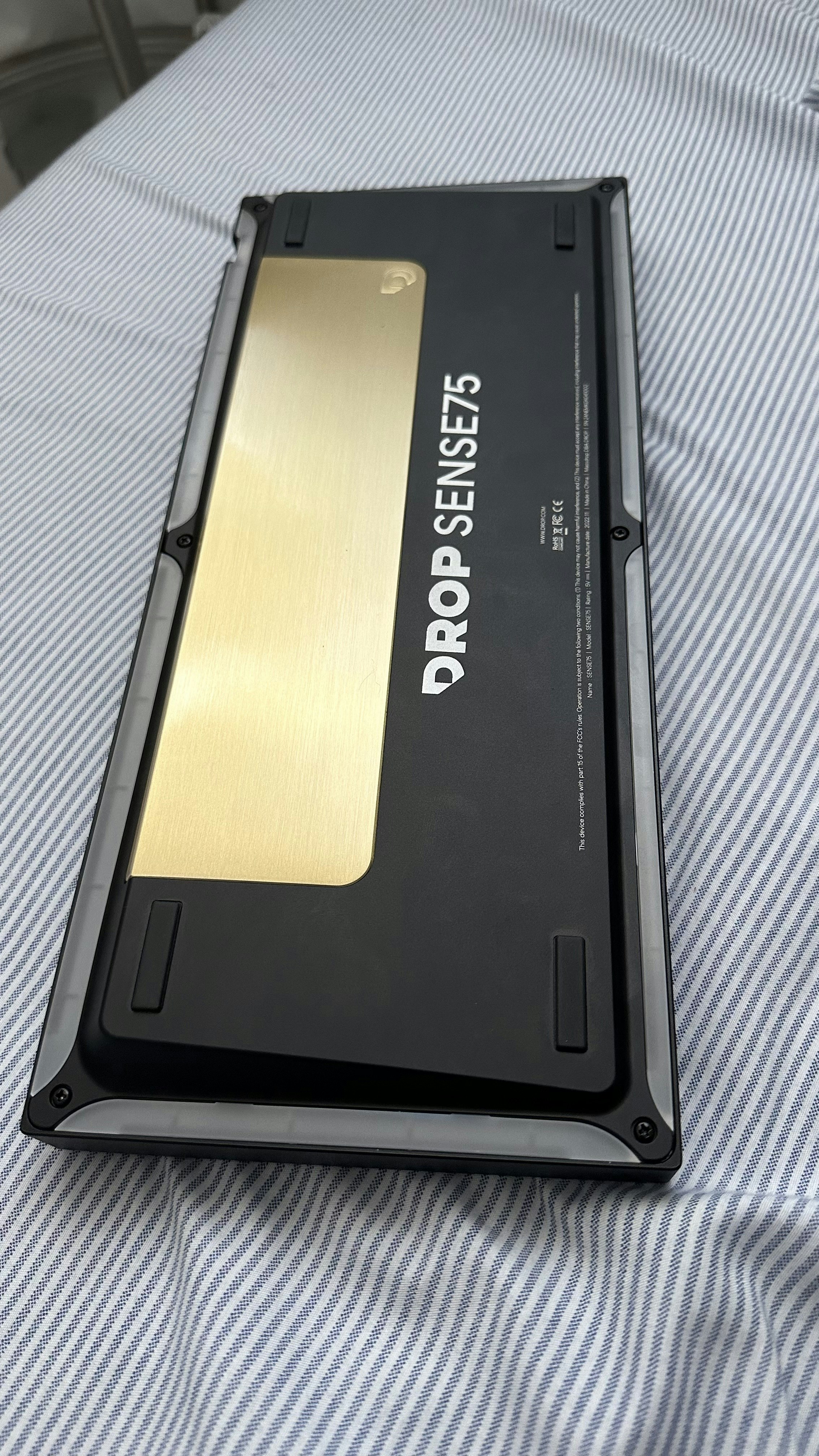 Drop SENSE75 Brass Keyboard Weight Mechanical Keyboards Components