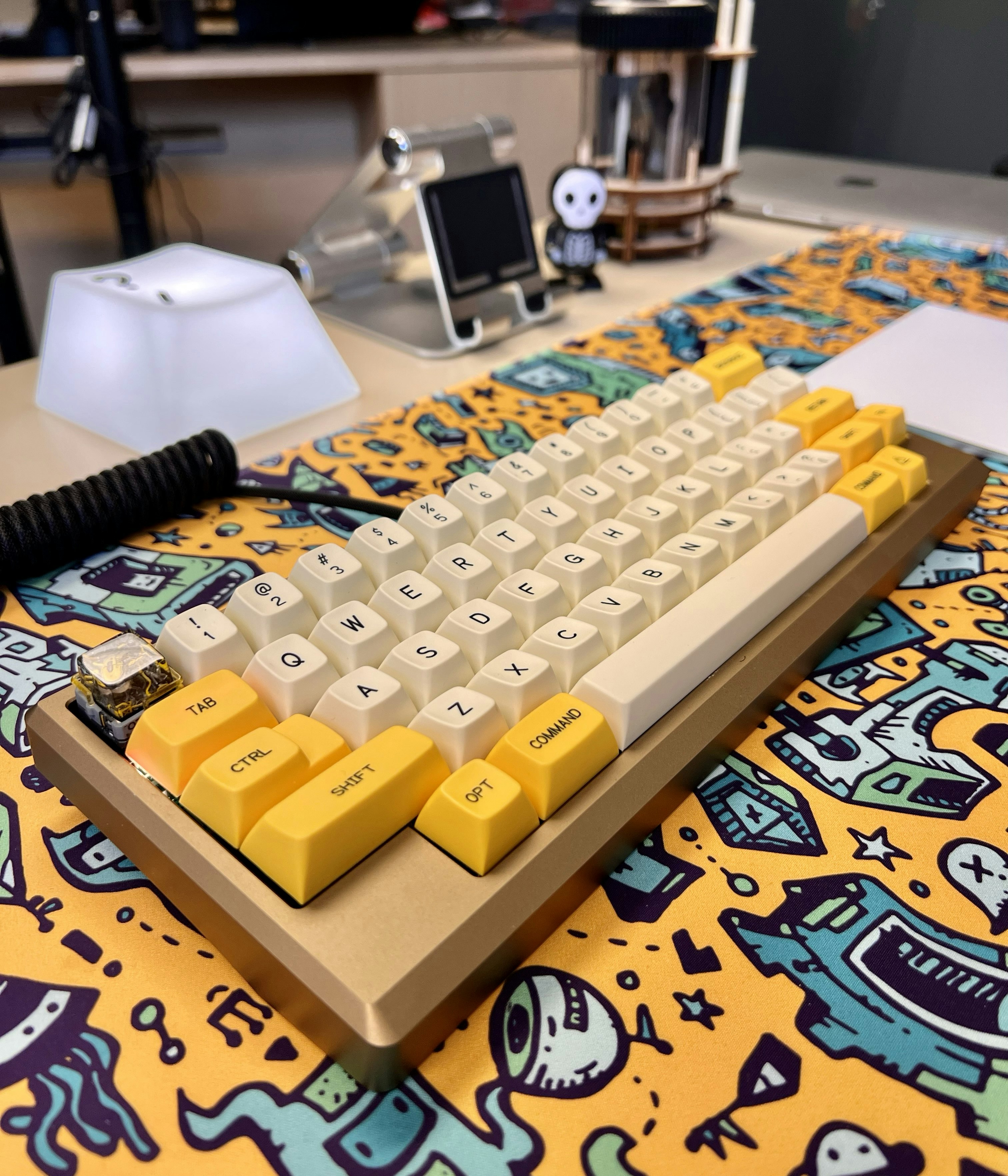 限定特別価格 DROP MT3 SKIIDATA KEYCAP SET自作キーボード - PC