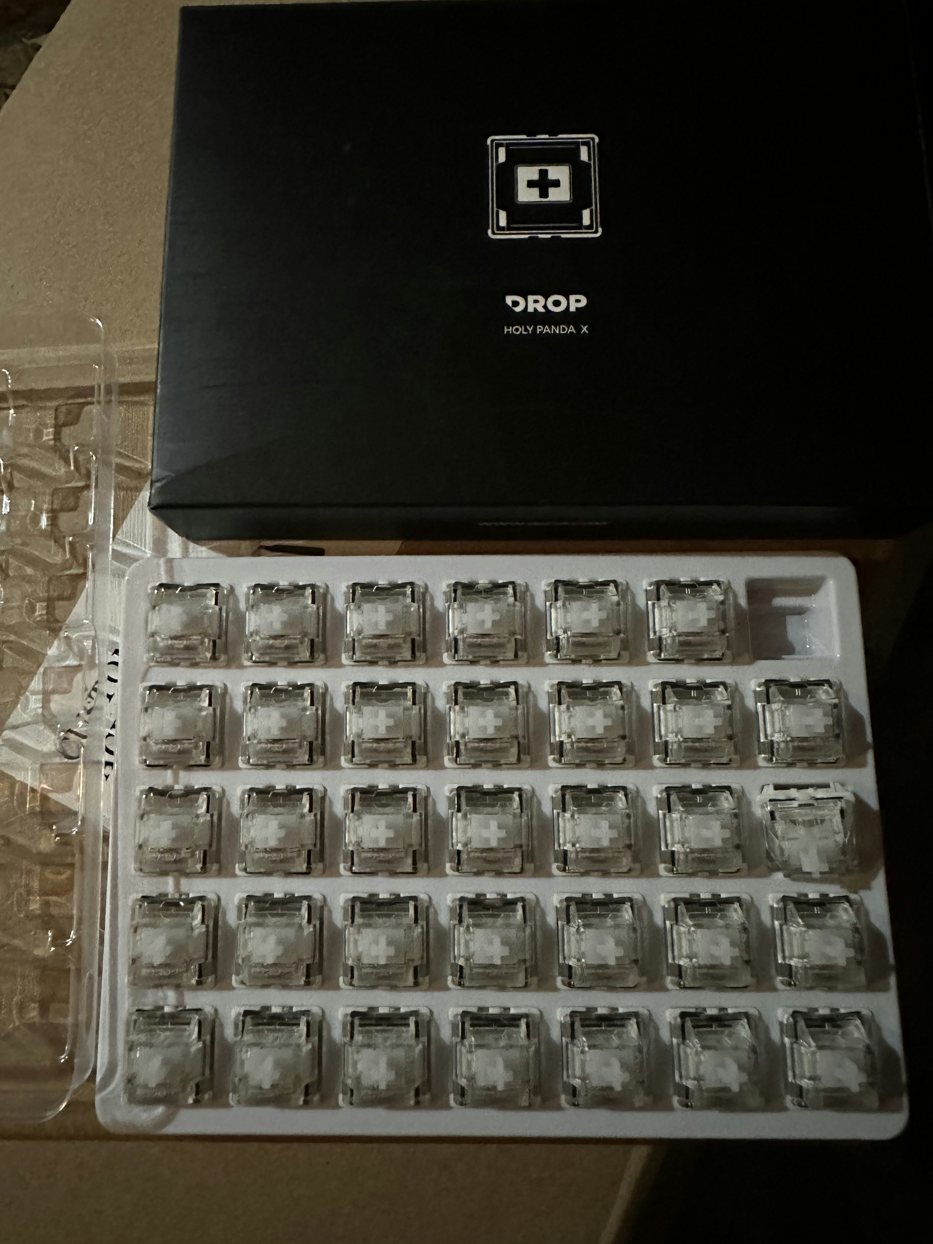 Drop Holy Panda X Clear Mechanical Switches Mechanical Keyboards