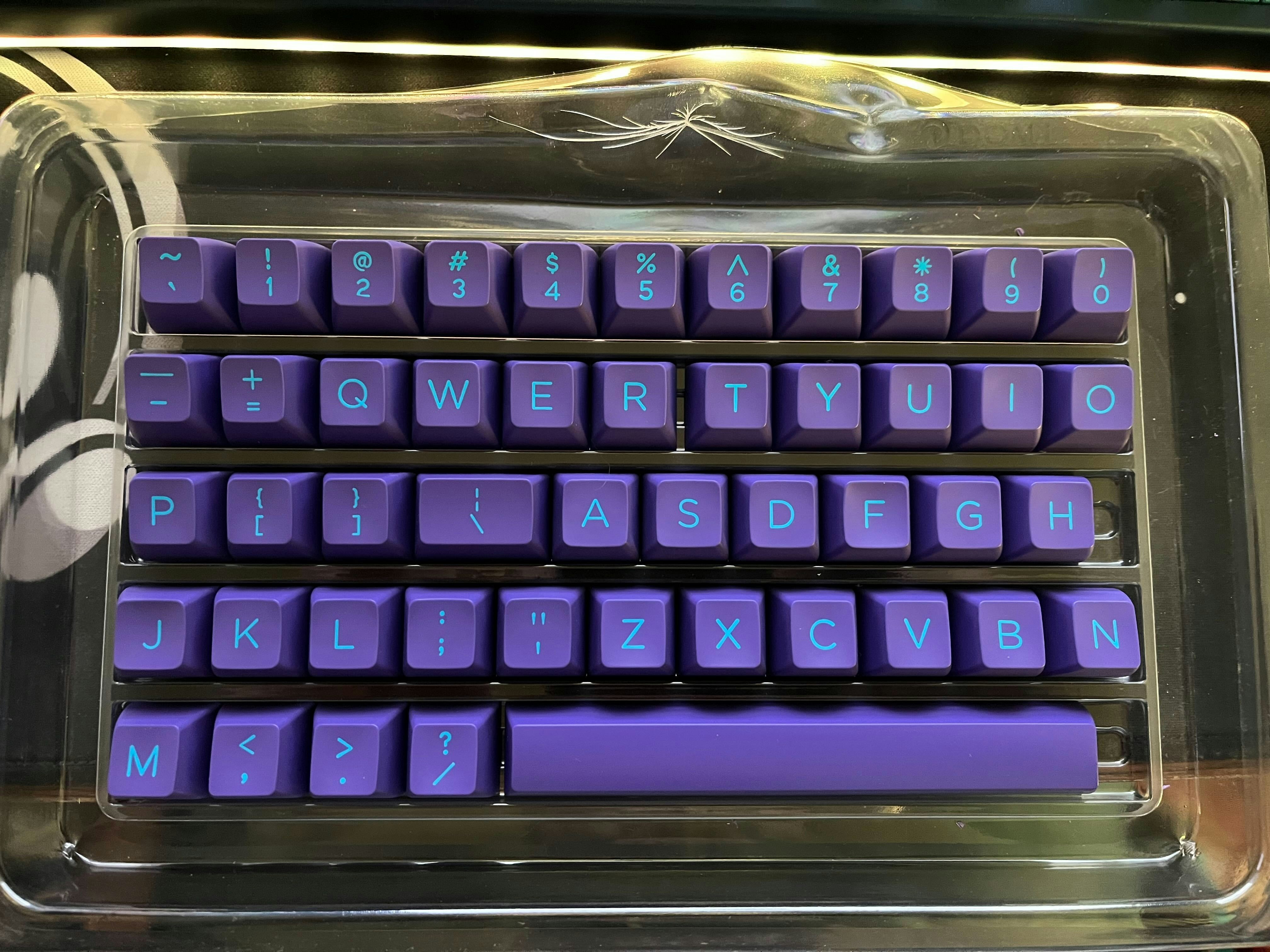 Domikey SA Cyberpunk abs doubleshot keycap pumper mx stem