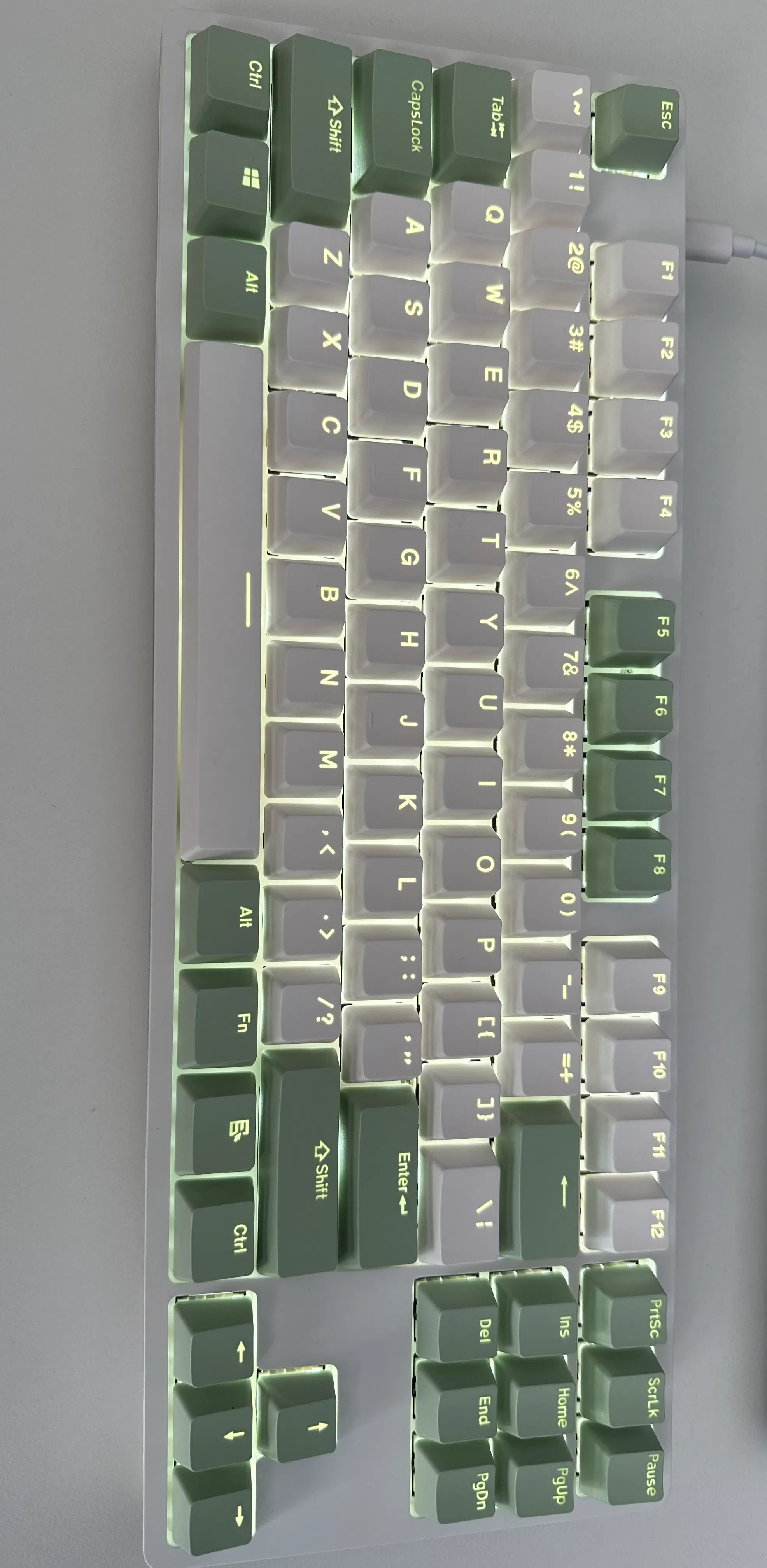 Goes well with white keyboard | Drop