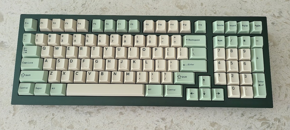 DROP DCX ジャスミン キーキャップセット ダブルショット ABS Cherry MXスタイルキーボード 60% 65% 75% TKL WKL フルサイズ 1800レイア　並行輸入