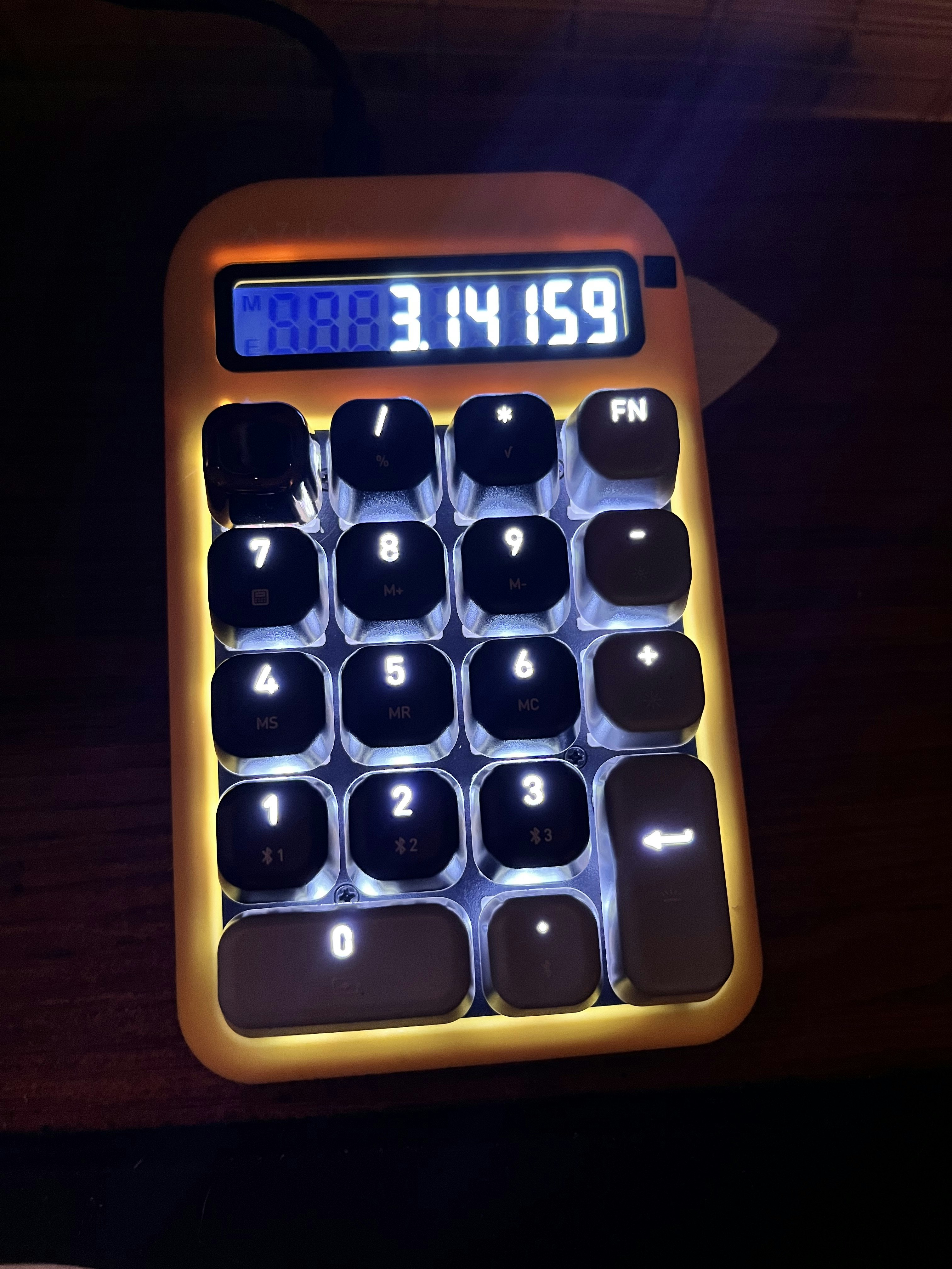 Azio IZO Wireless Numpad/Calculator Mechanical Keyboards Components Mechanical Keyboards Drop