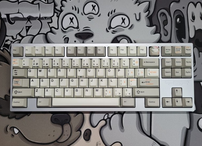 HammerWorks CRP Round 4 Dye-Subbed PBT Keycap Set | Mechanical 