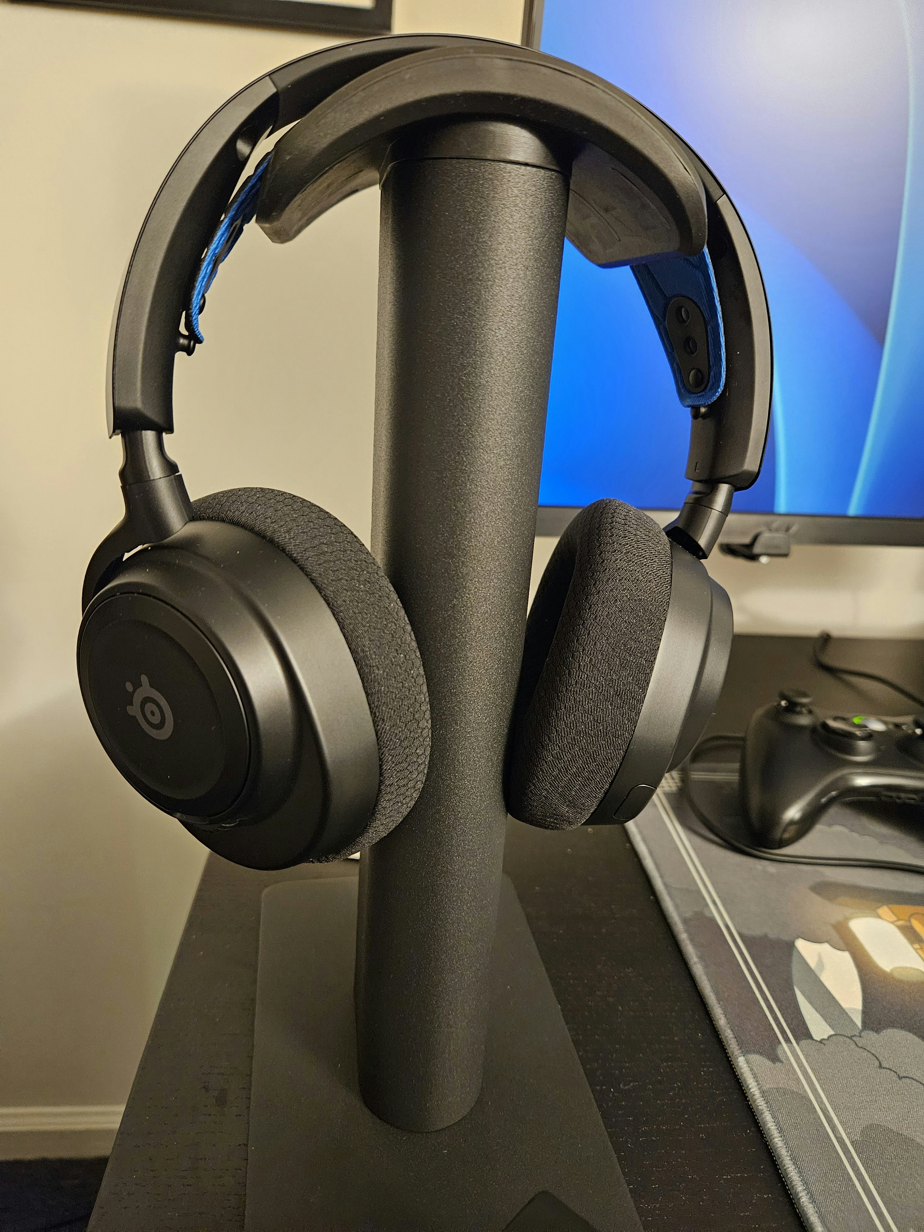 thumbnail: Kanto H2 Hoofdtelefoonstandaard – Stevige Standaard Voor Grote Over-ear Hoofdtelefoons In Zwart Of Wit