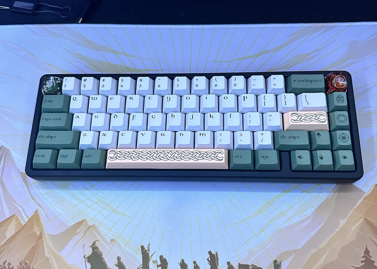 Drop + The Lord of the Rings™ DCD Rohan™ Keycap Set | Mechanical ...