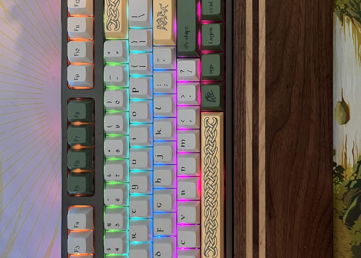 Drop + The Lord of the Rings™ DCD Rohan™ Keycap Set | Mechanical ...