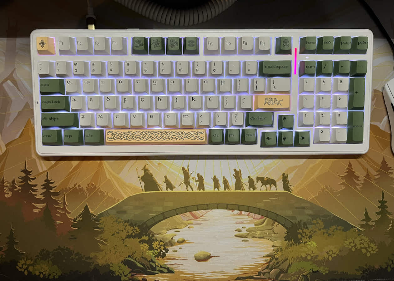 Drop + The Lord of the Rings™ DCD Rohan™ Keycap Set | Mechanical ...