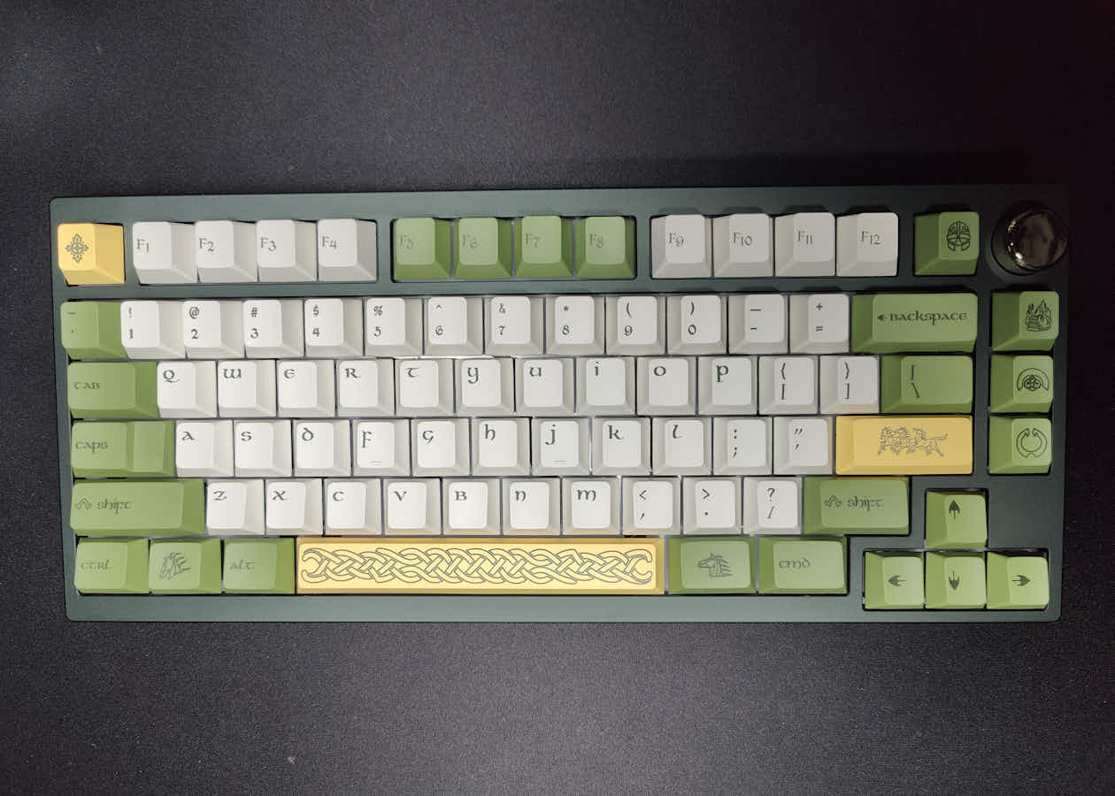 Drop + The Lord of the Rings™ DCD Rohan™ Keycap Set | Mechanical ...