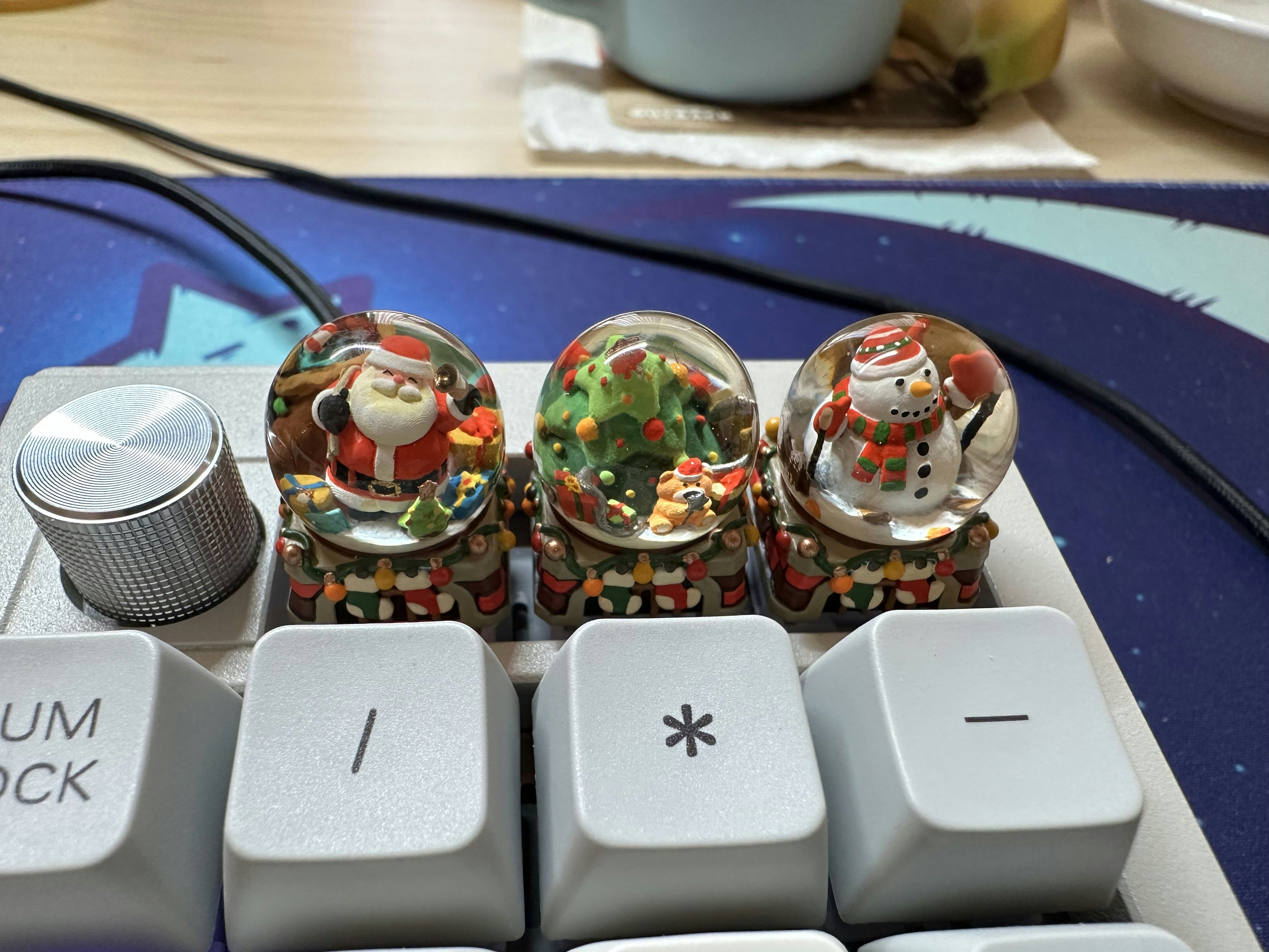 キーボード Dwarf Factory ArtiSANTA Christmas Dwarf Factory ArtiSANTA Christmas Artisan Keycaps