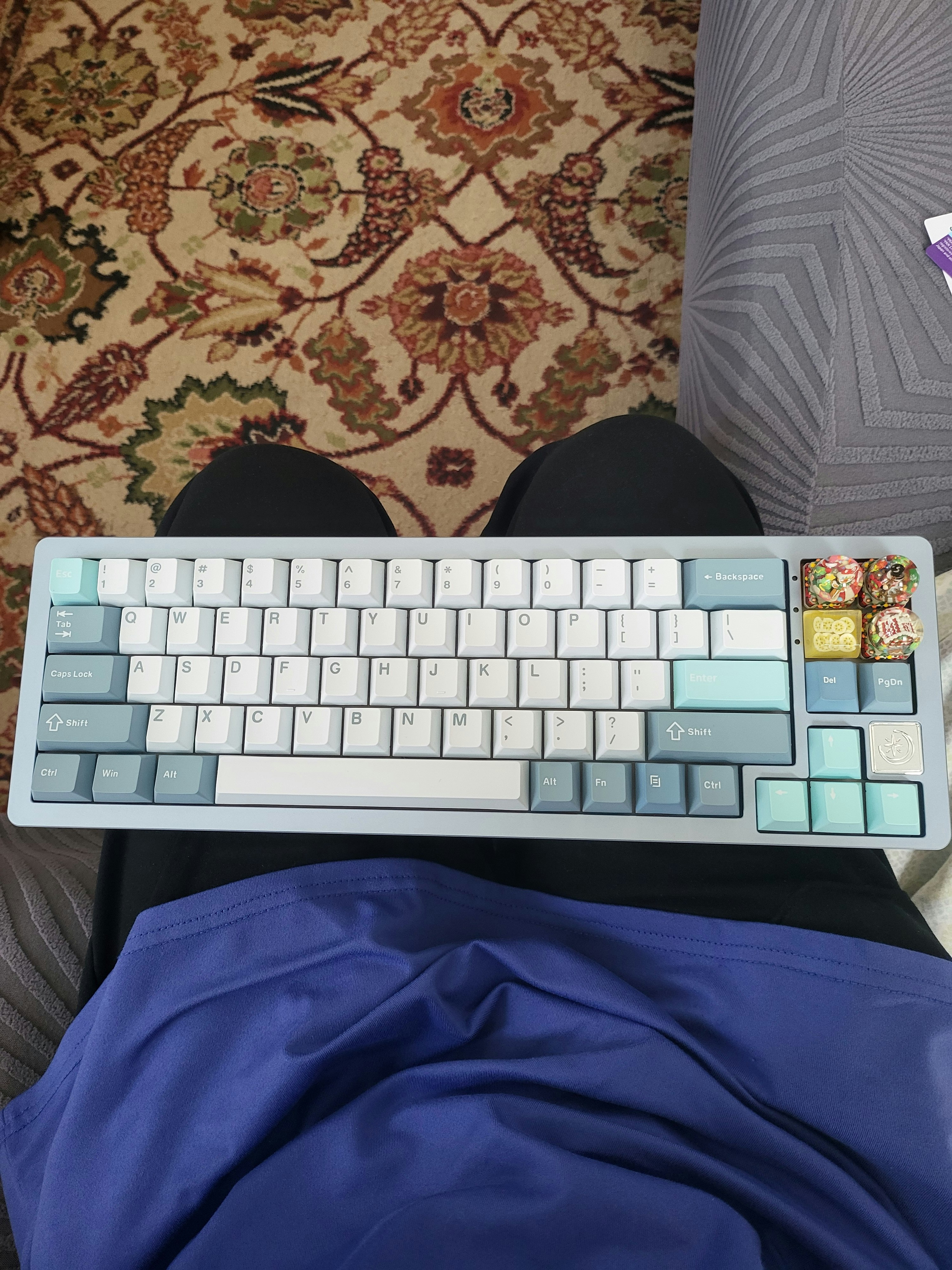 YUN YUNZII AL71 Silver CNC Aluminum Mechanical Keyboard, Hot Swap 71