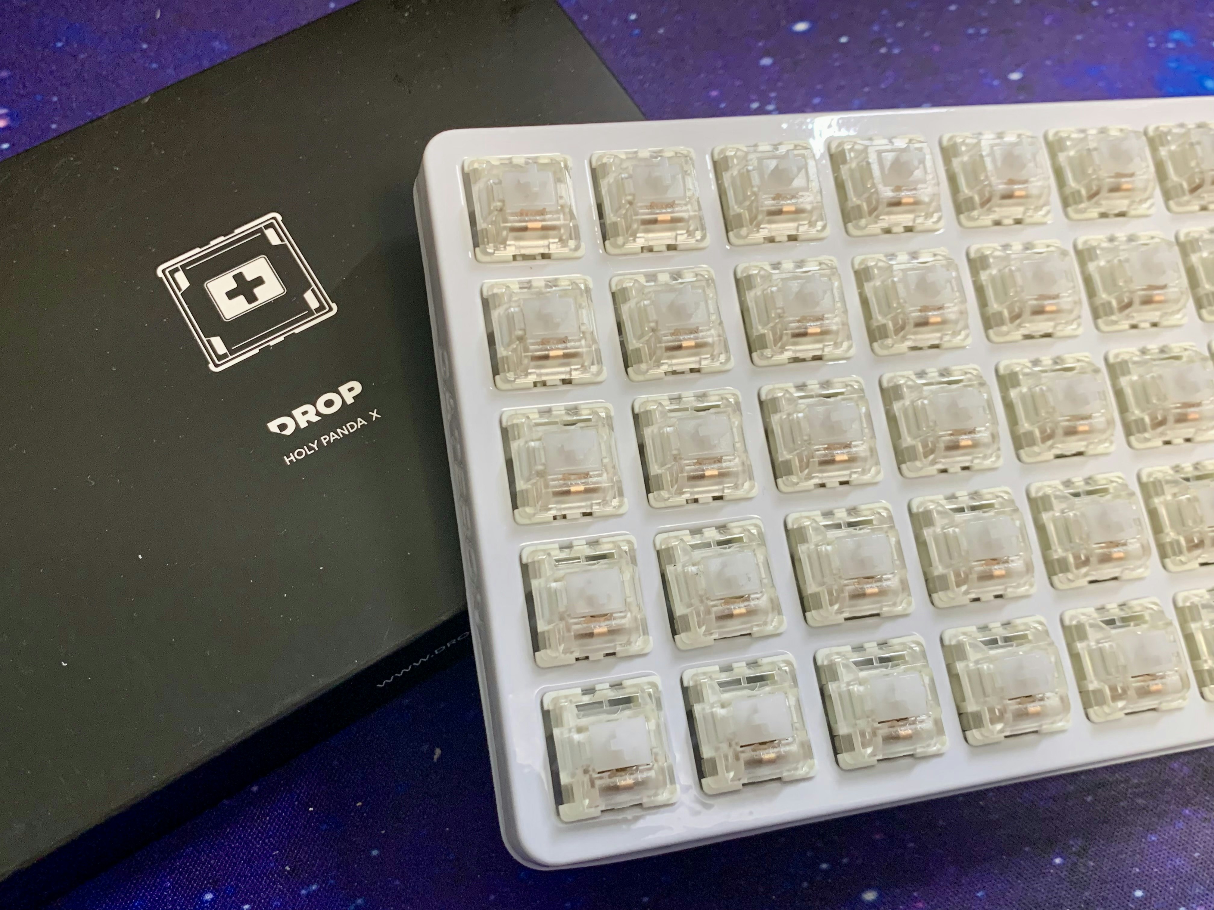 Drop Holy Panda X Clear Mechanical Switches Mechanical Keyboards
