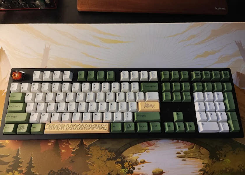 Drop + The Lord of the Rings™ DCD Rohan™ Keycap Set - Aldburg ...