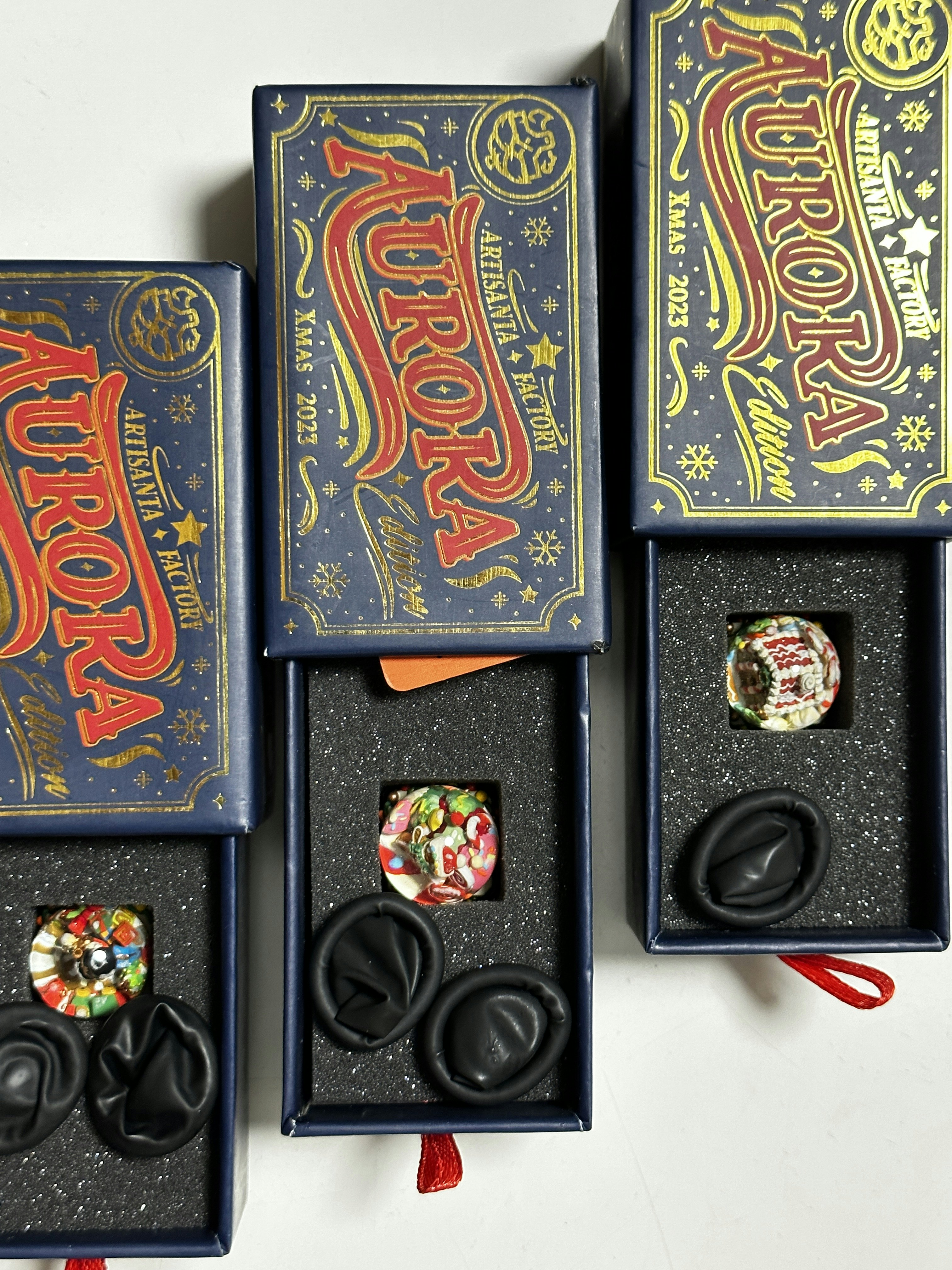 Dwarf Factory ArtiSANTA 2023 Christmas Artisan Keycaps