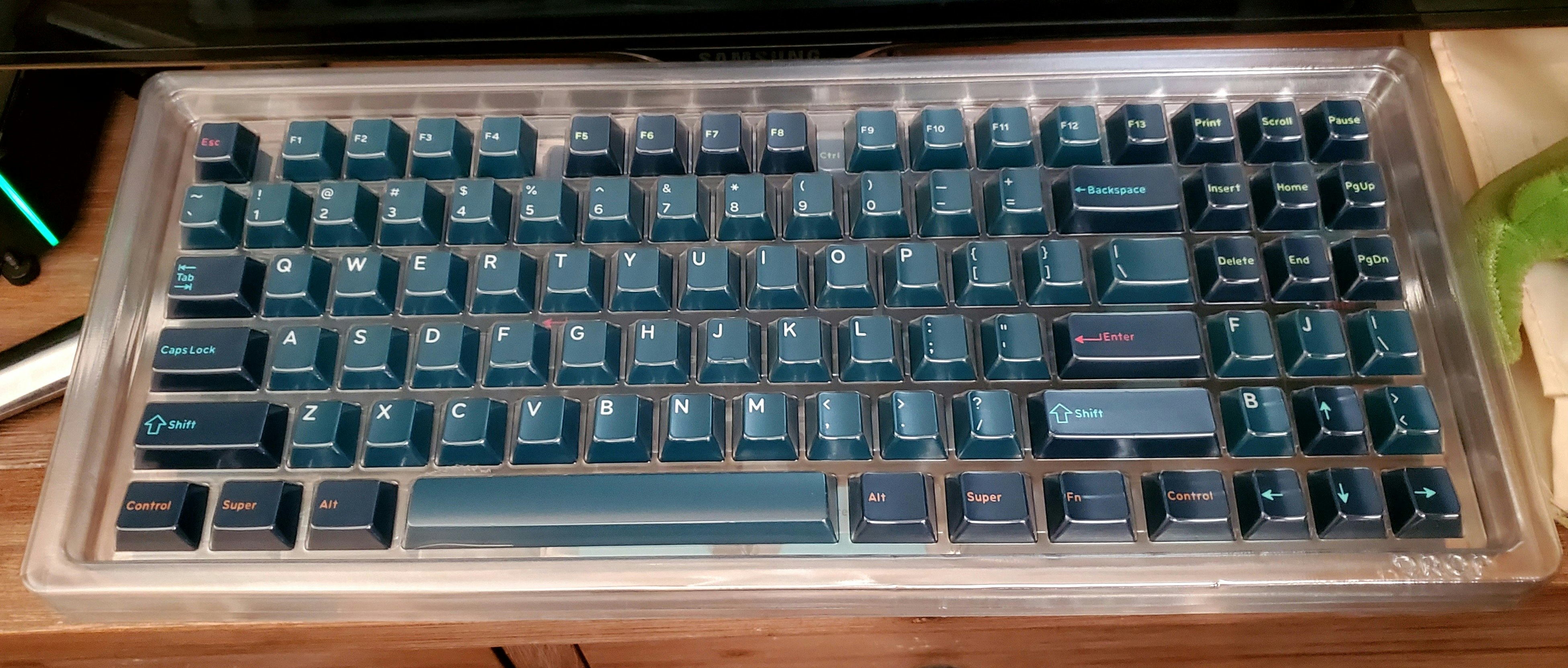 Drop DCX Solarized Dark Keycap Set | Mechanical Keyboards