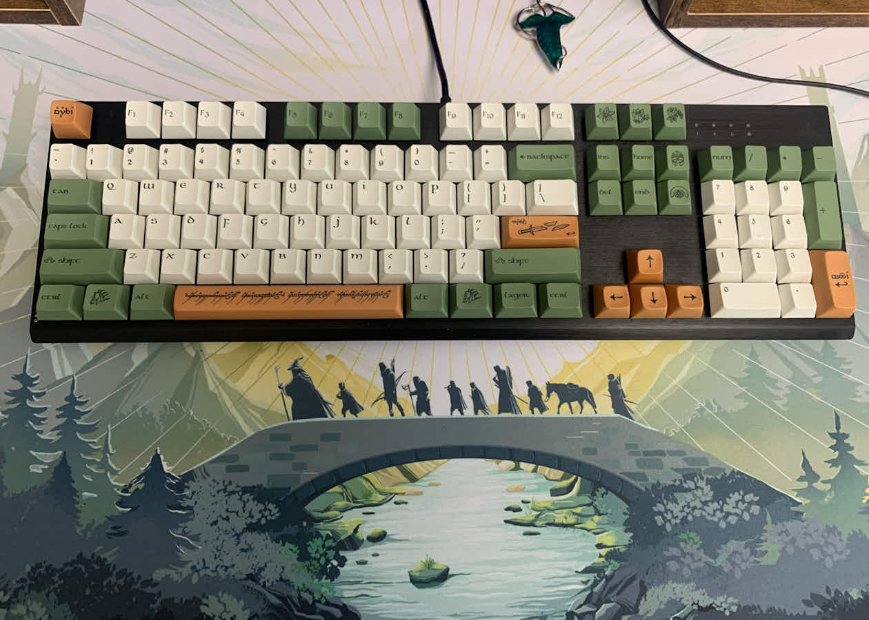 Drop + The Lord of the Rings™ DCD Rohan™ Keycap Set | Mechanical ...