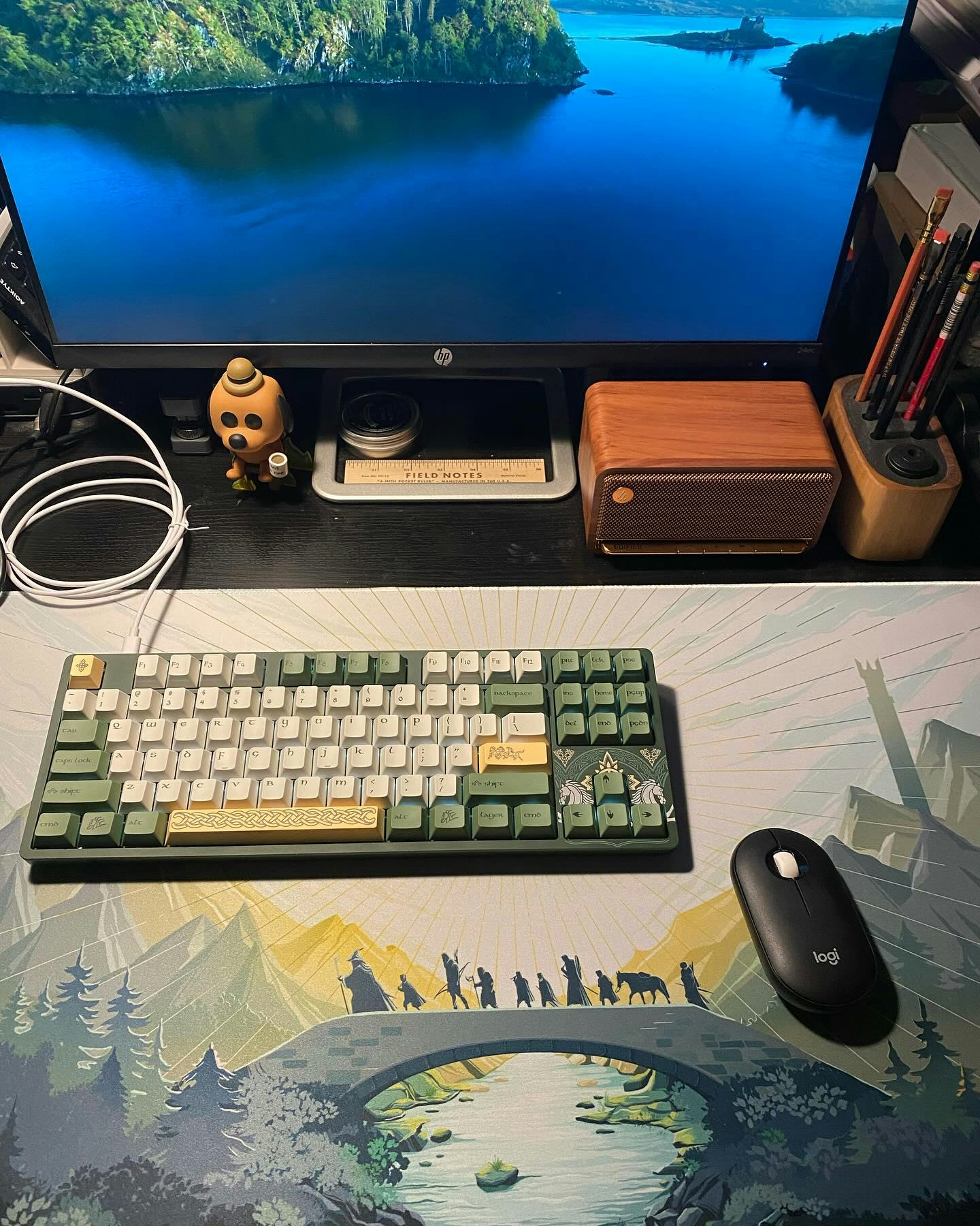 Drop + The Lord of the Rings™ Rohan™ Keyboard - Aldburg