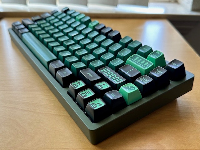 Melgeek MG The VOODOO Doubleshot ABS Keycap Set | Mechanical