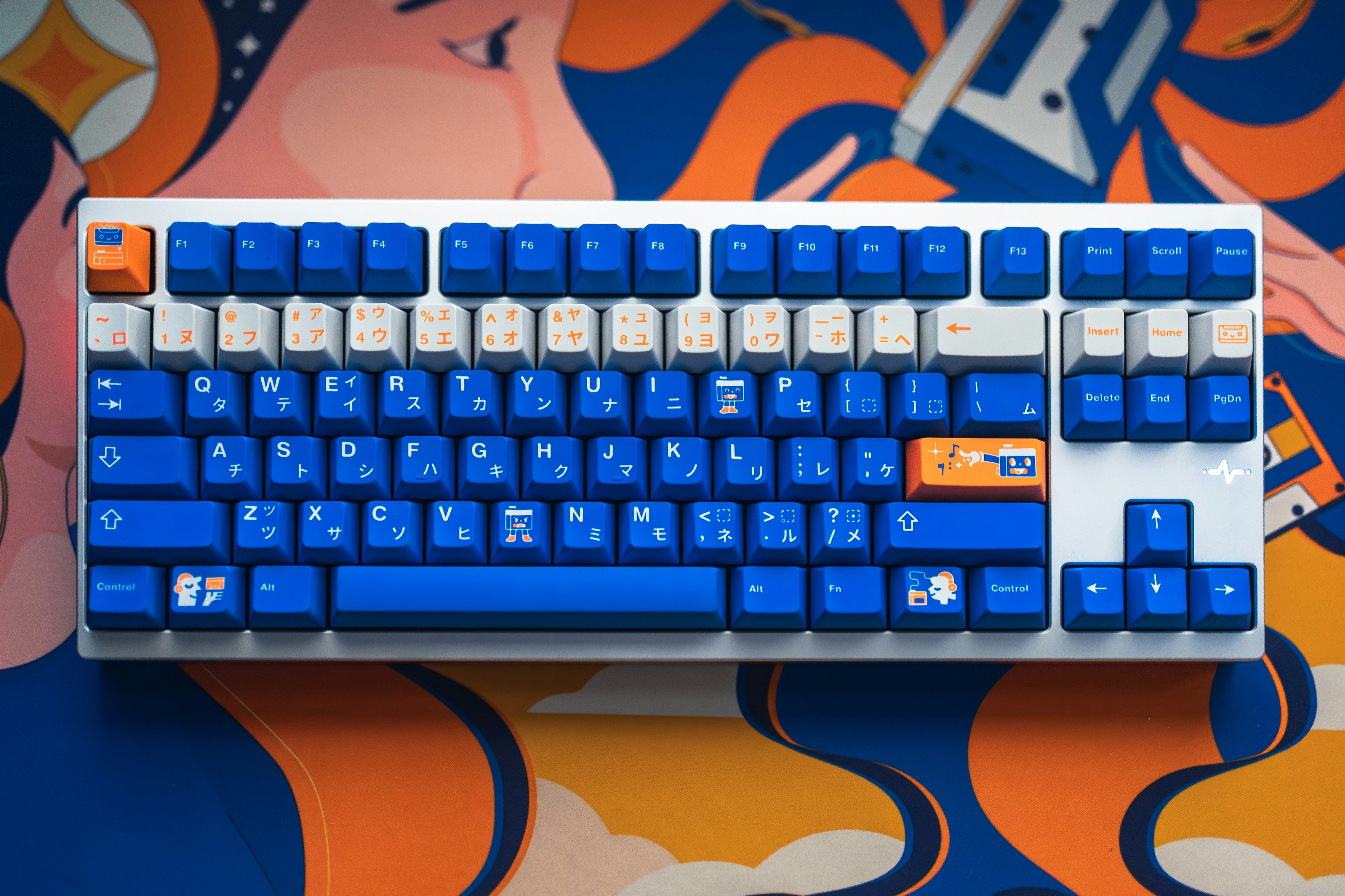 Drop + Mr. Bingo DCD WLK-MN Keycap Set | Mechanical Keyboards