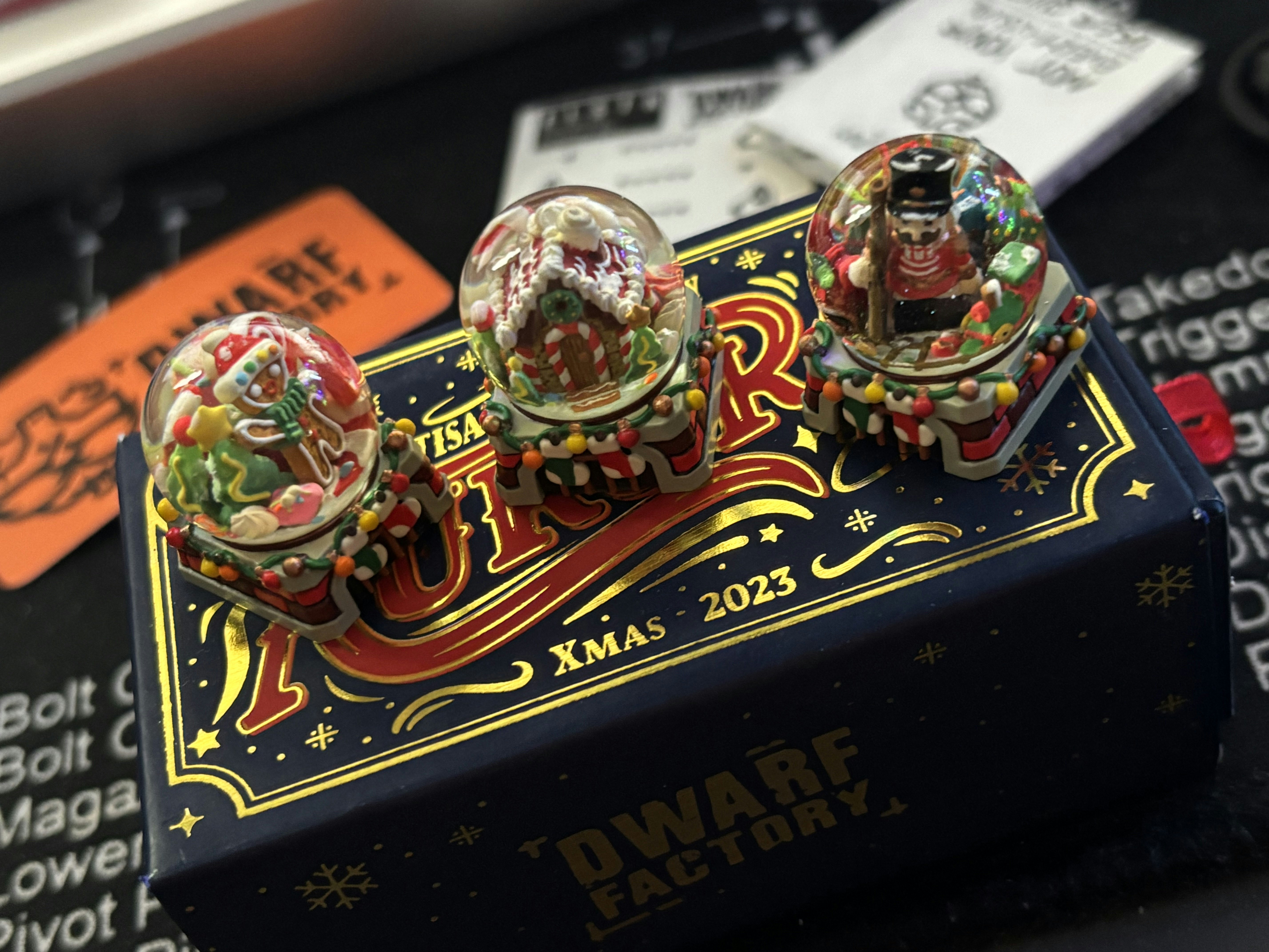 キーボード Dwarf Factory ArtiSANTA Christmas Dwarf Factory ArtiSANTA 2023 Christmas Artisan Keycaps