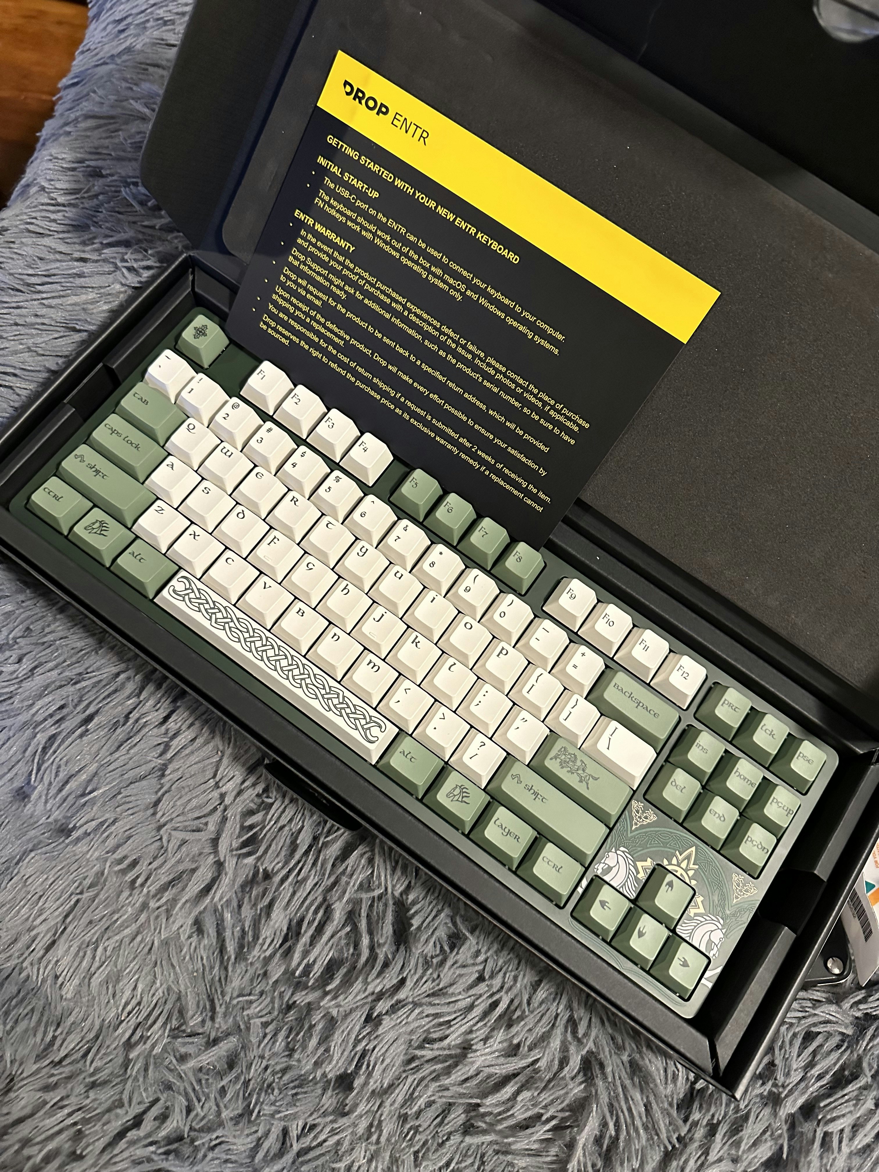 Drop + The Lord of the Rings™ Rohan™ Keyboard | Mechanical Keyboards ...