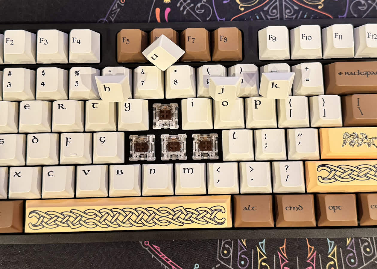 Drop + The Lord of the Rings™ DCD Rohan™ Keycap Set - Aldburg ...