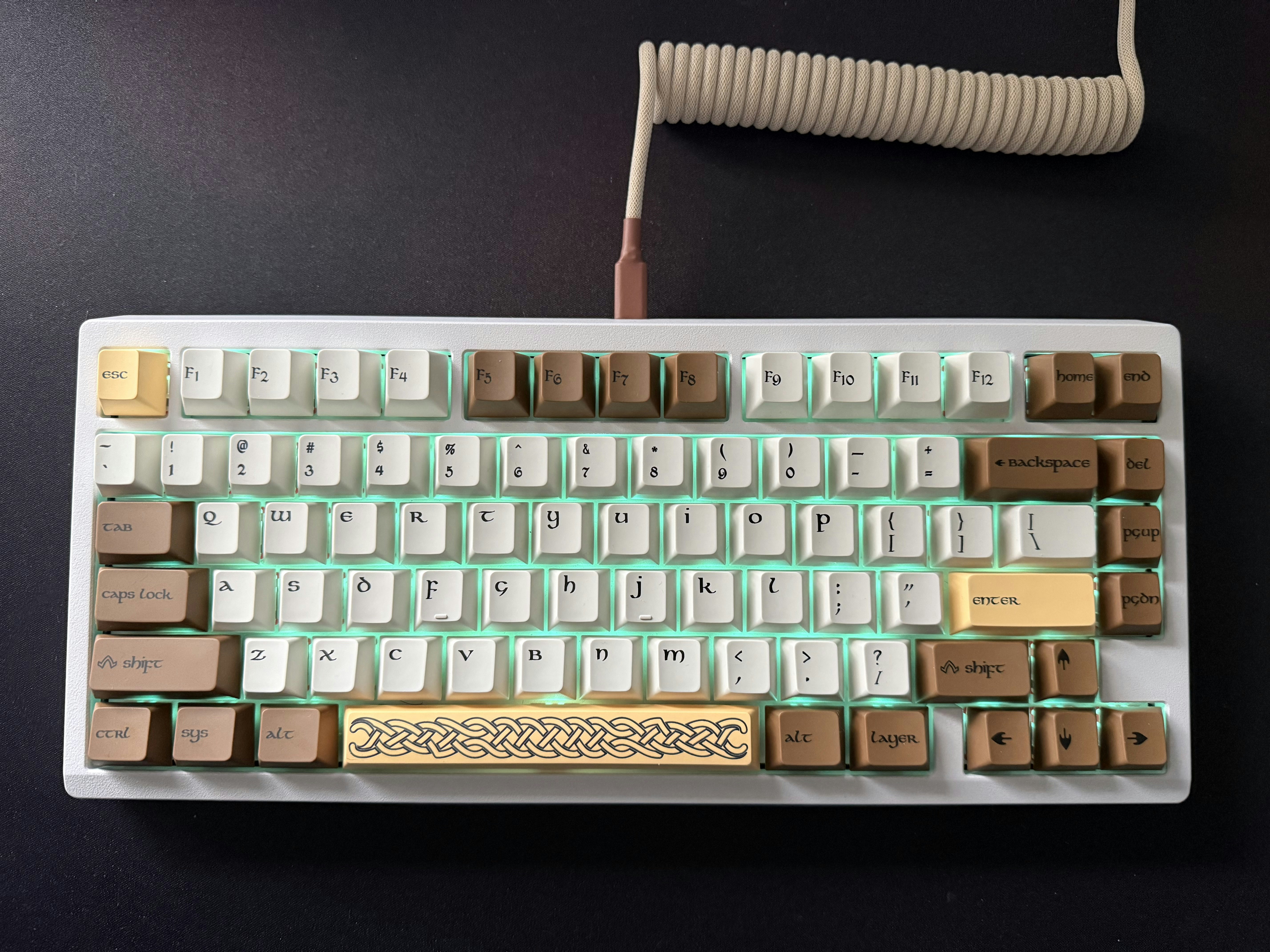 Drop + The Lord of the Rings™ DCD Rohan™ Keycap Set - Aldburg ...