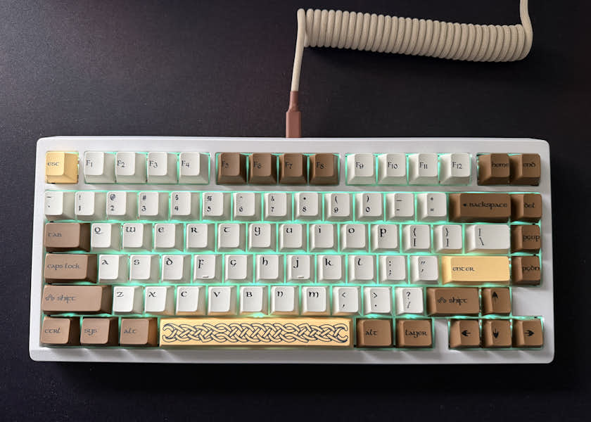 Drop + The Lord of the Rings™ DCD Rohan™ Keycap Set - Aldburg ...