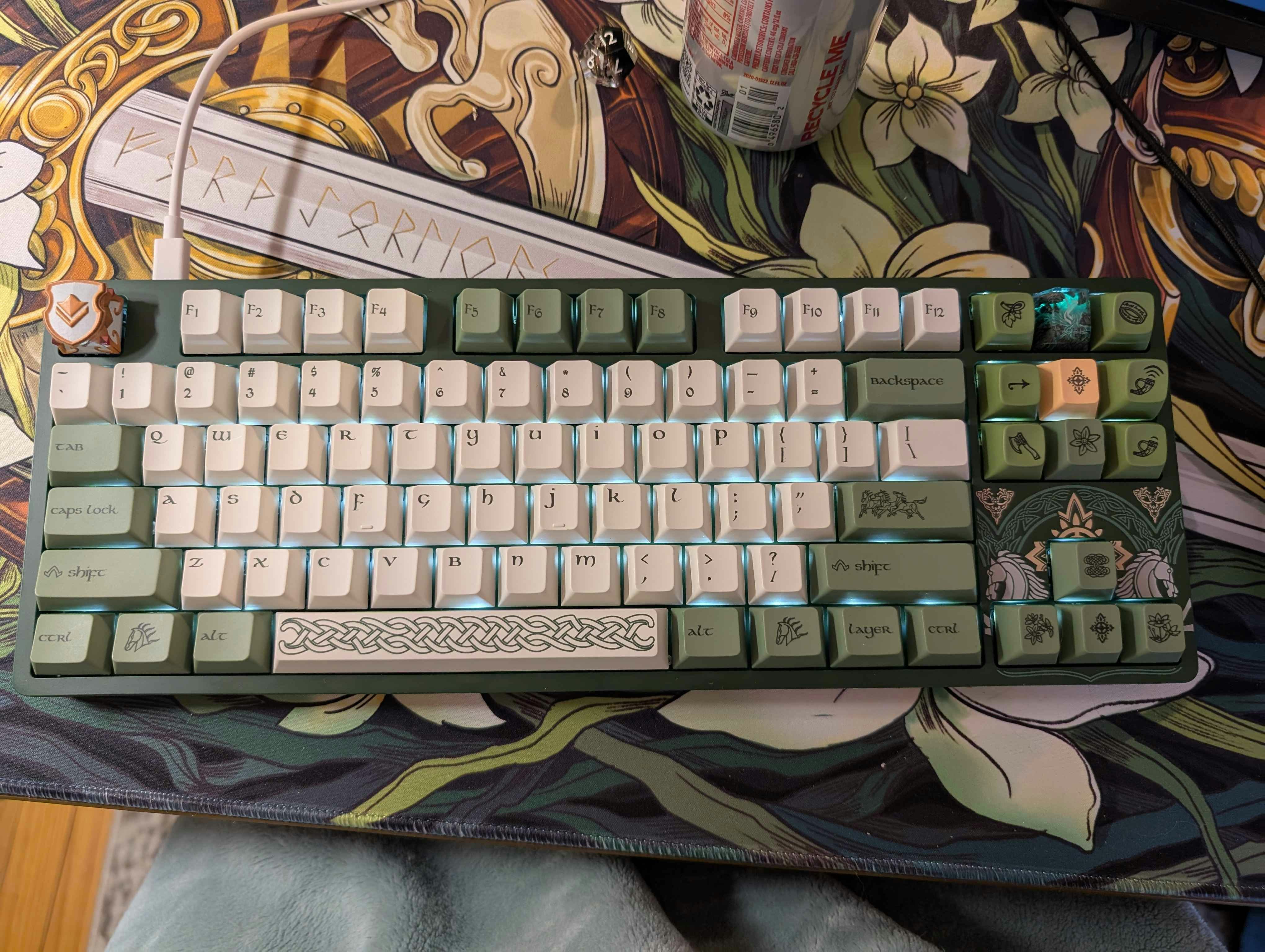 Drop + The Lord of the Rings™ Rohan™ Keyboard | Mechanical