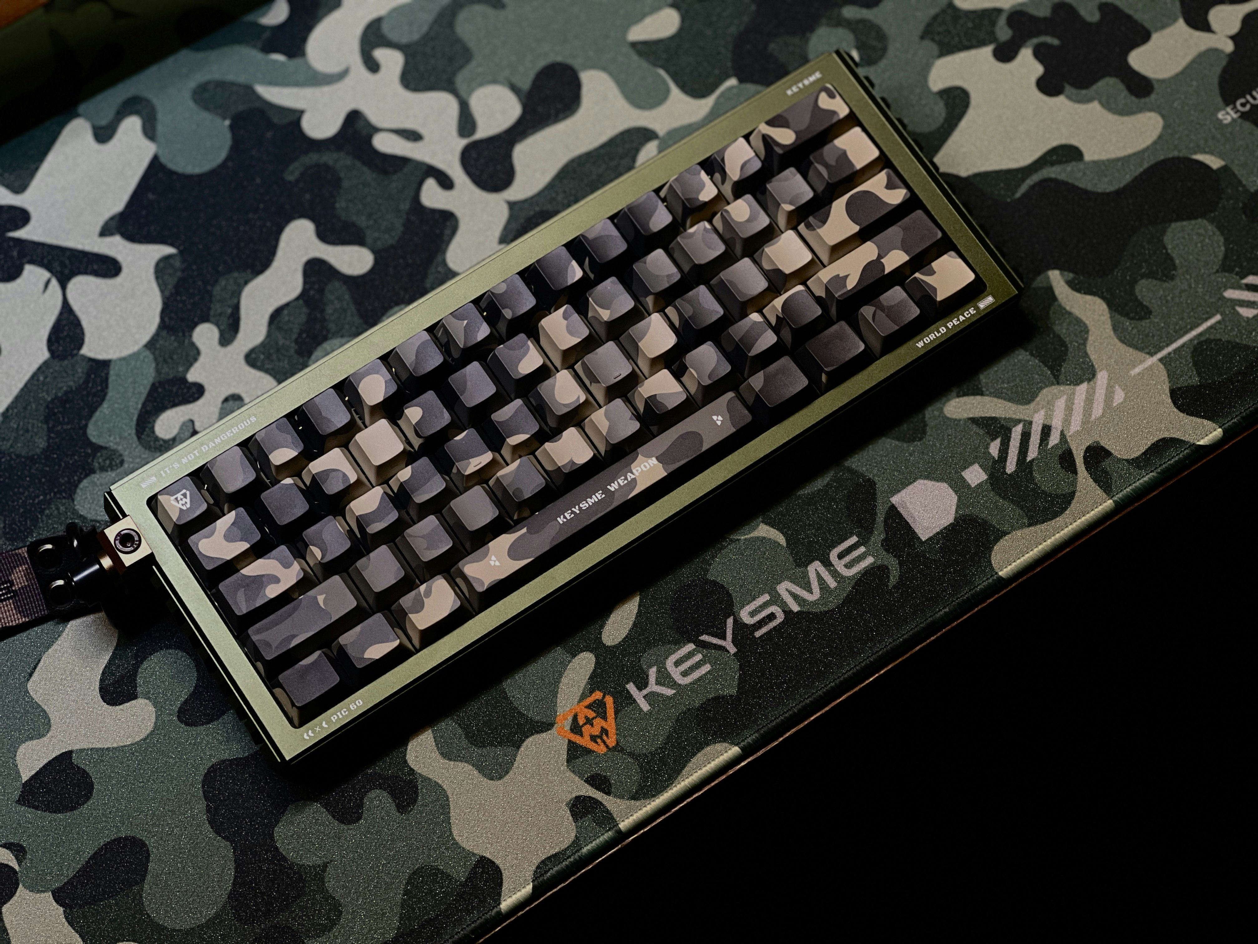 KeysMe PIC60 Wooting 60HE+ Aluminum Keyboard Case | Mechanical