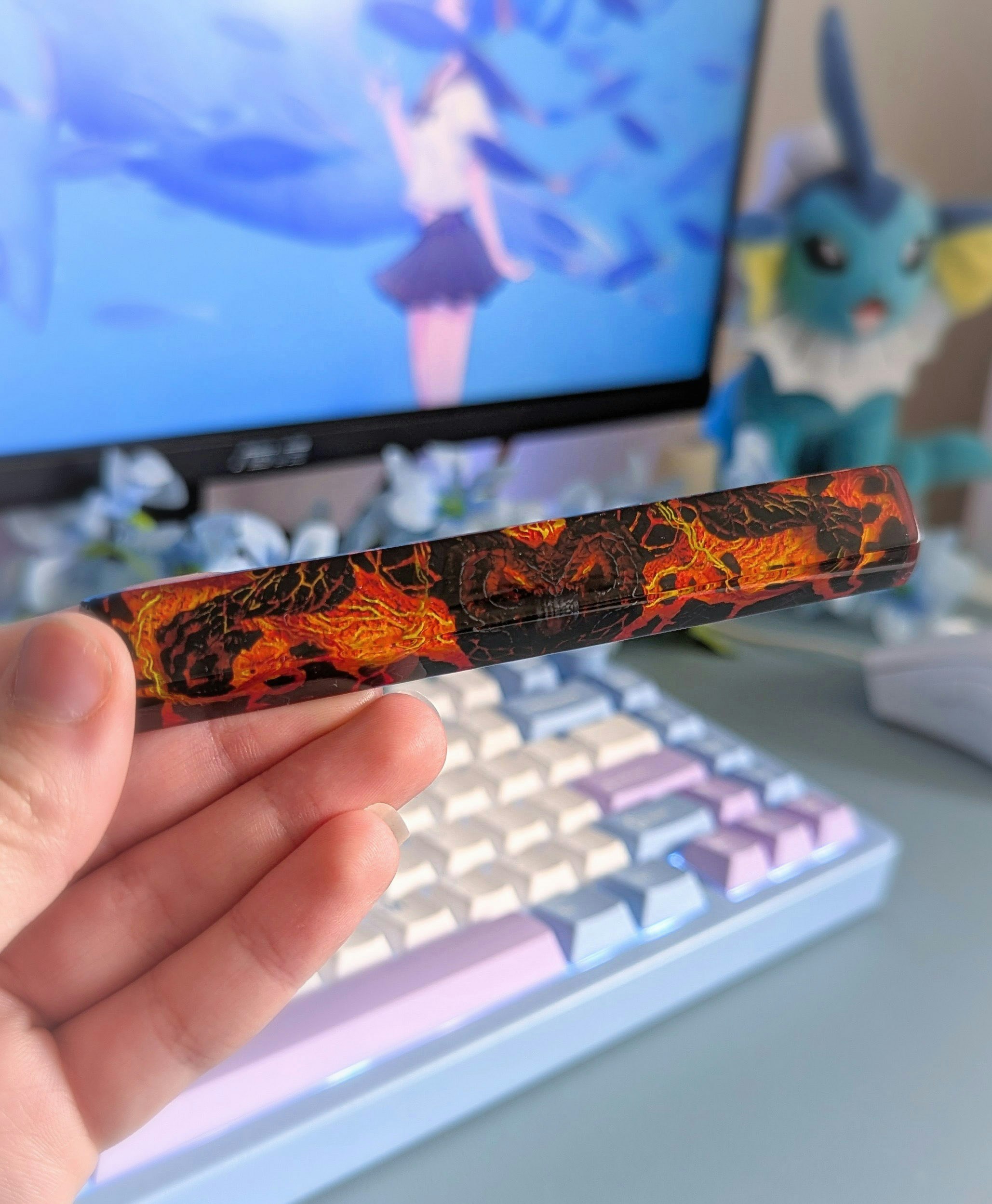 キーボード Artisan keycap Grimmy BaBaC Rubrehose Artisan keycap Grimmy BaBaC Rubrehose（Simpler60 Anode Black