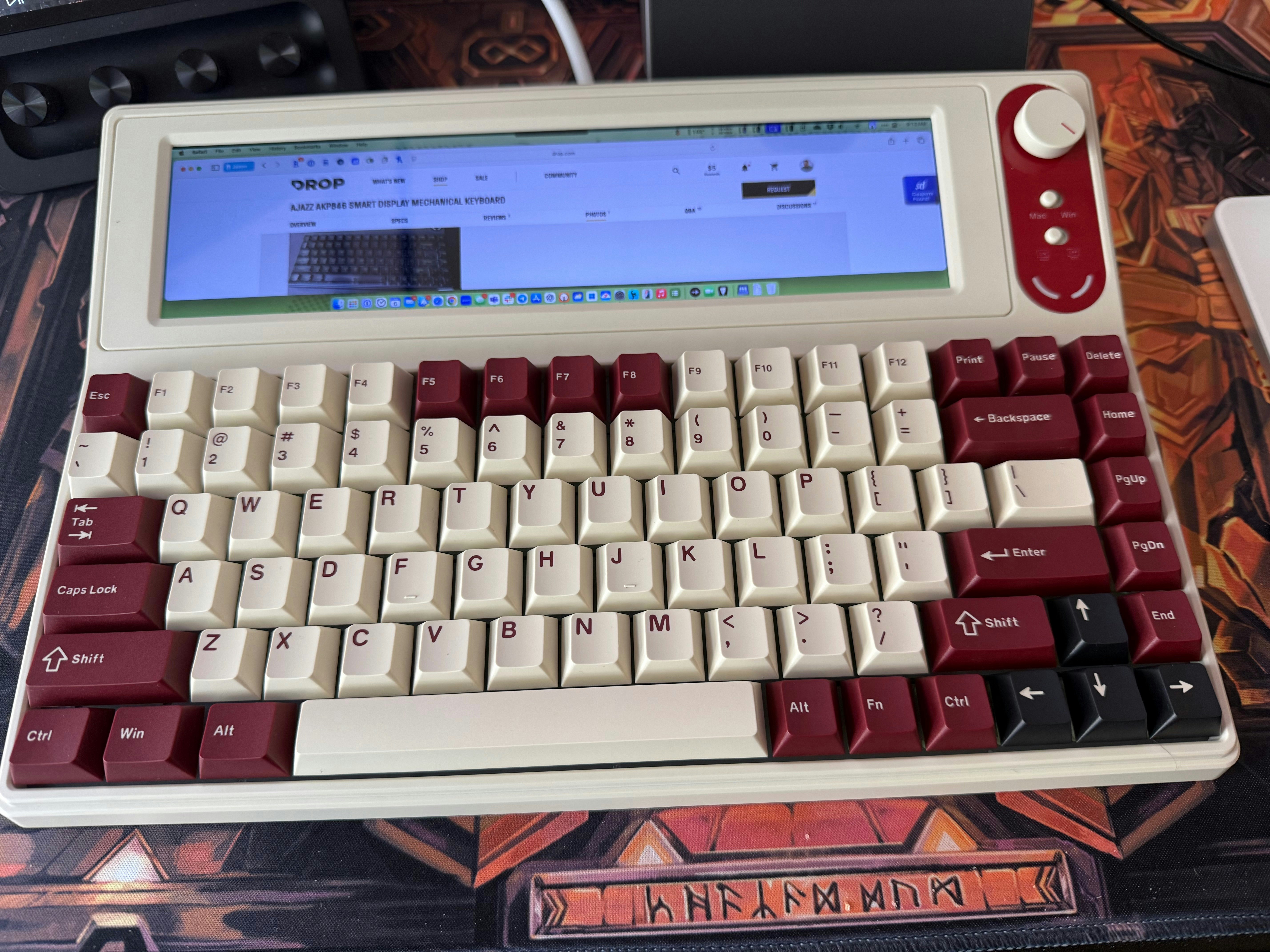 AJAZZ AKP846 Smart Display Mechanical Keyboard | Mechanical