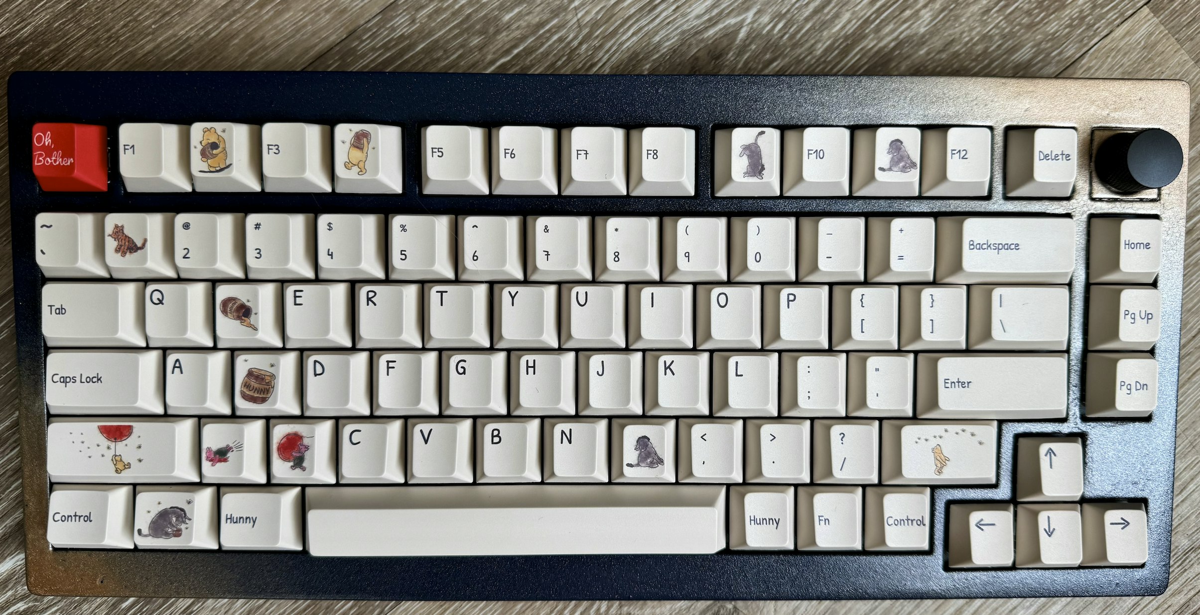 DROP+BEES.KEYS DCD HUNDRED ACRES キーキャップ Drop + Bees.Keys DCD Hundred Acres Keycap Set - Base Kit