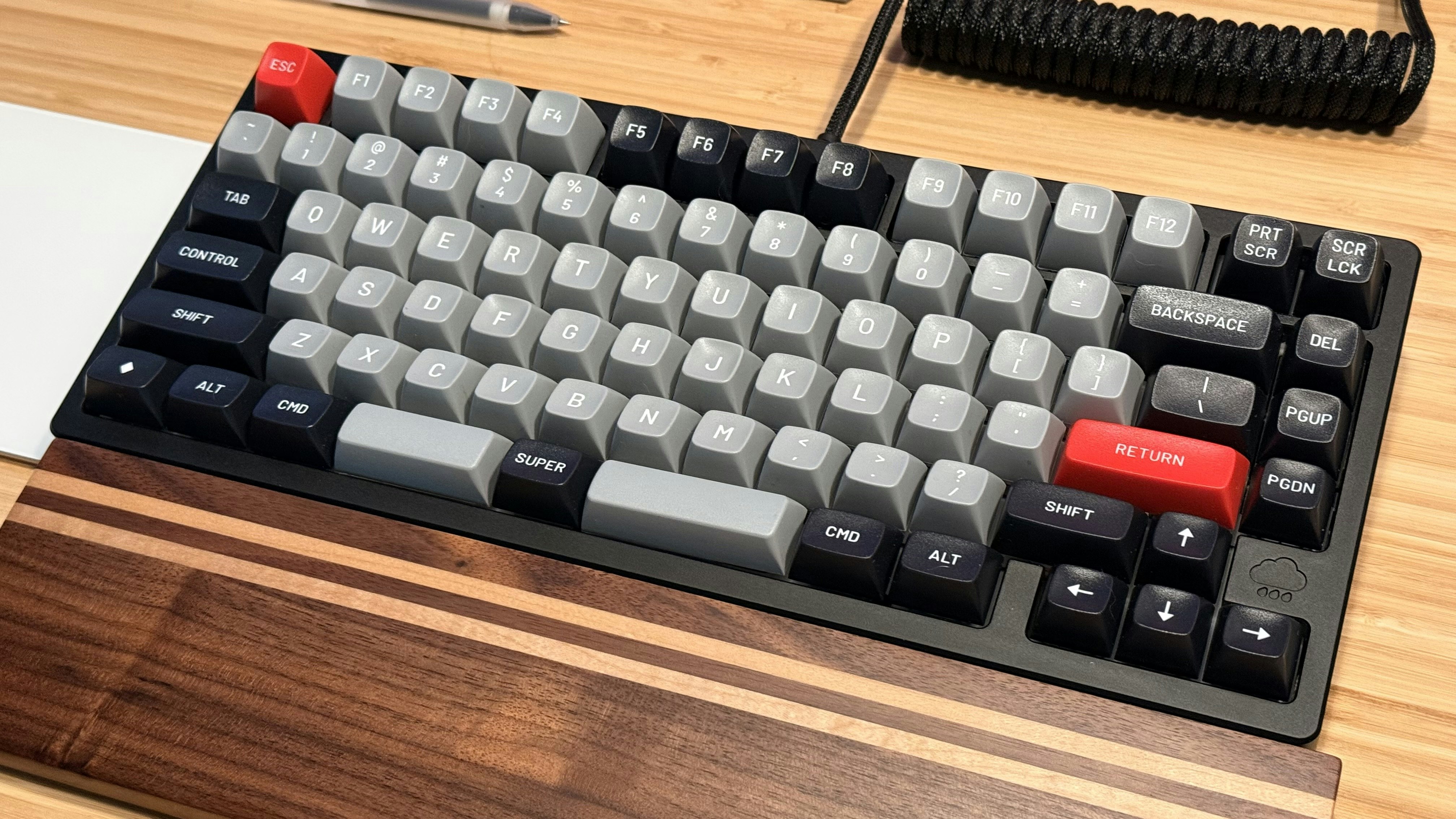 WOBKEY Rainy75 Mechanical Keyboard - Lite - Black - Hmx