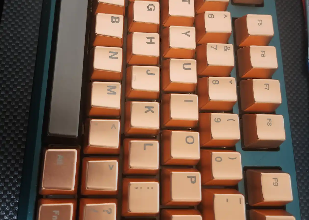 Awekeys Copper Eagle Metal Keycap Set | Mechanical Keyboards | Keycaps ...