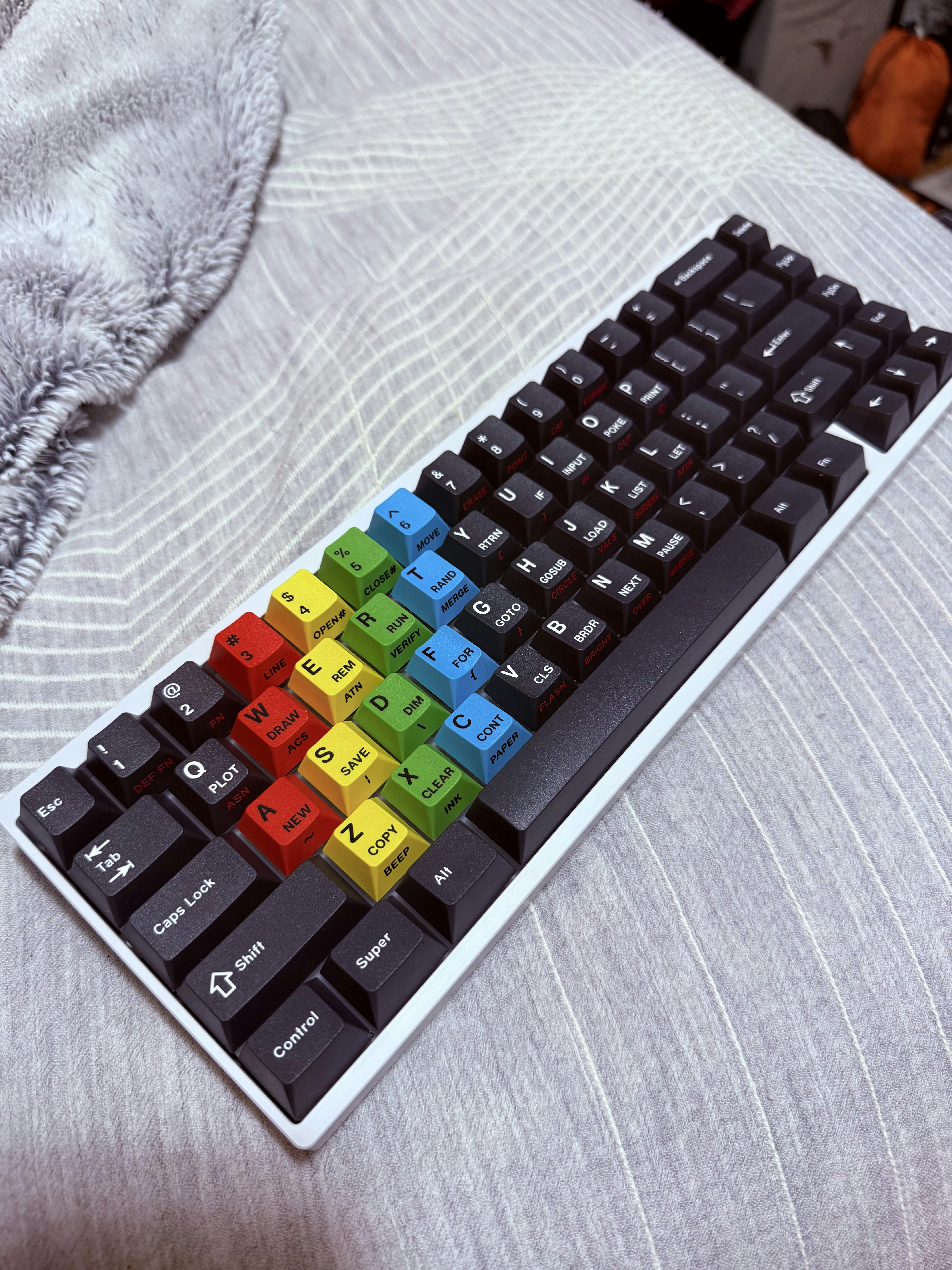 MKS♡ Drop + Bees.Keys GMK ZX Keycap Set | Mechanical Keyboards