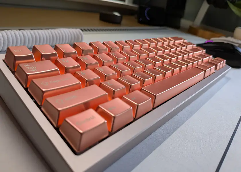 Awekeys Copper Eagle Metal Keycap Set | Mechanical Keyboards | Keycaps ...