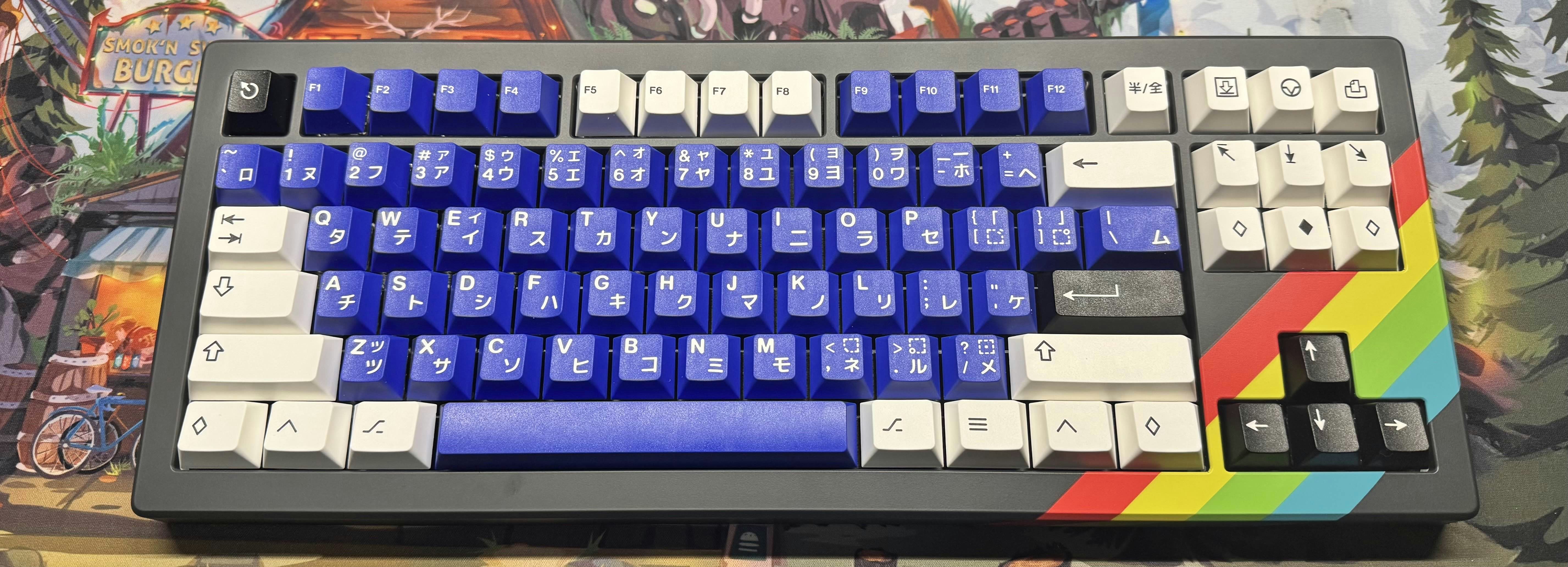 Drop + Bees.Keys CSTM80 ZX Decorative Case | Mechanical Keyboards