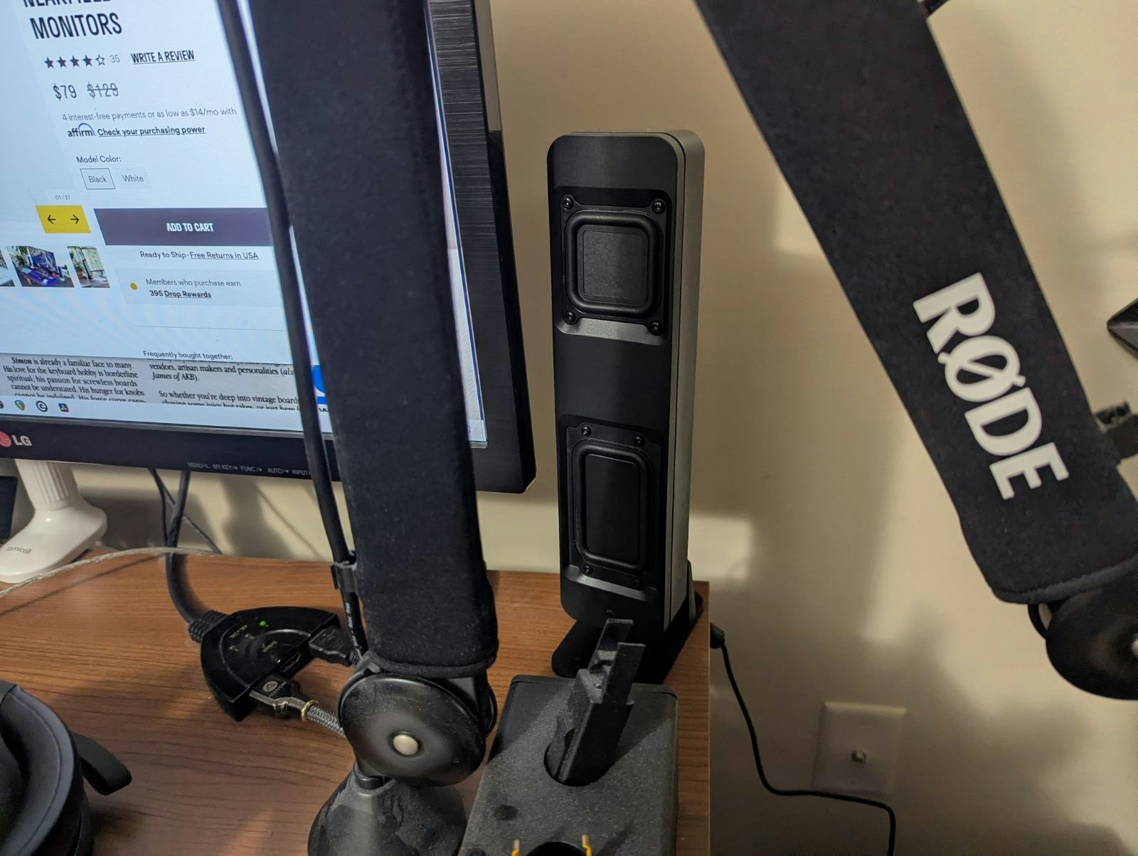 Drop BMR1 V2 Nearfield Monitors - Black | Audiophile | Speakers