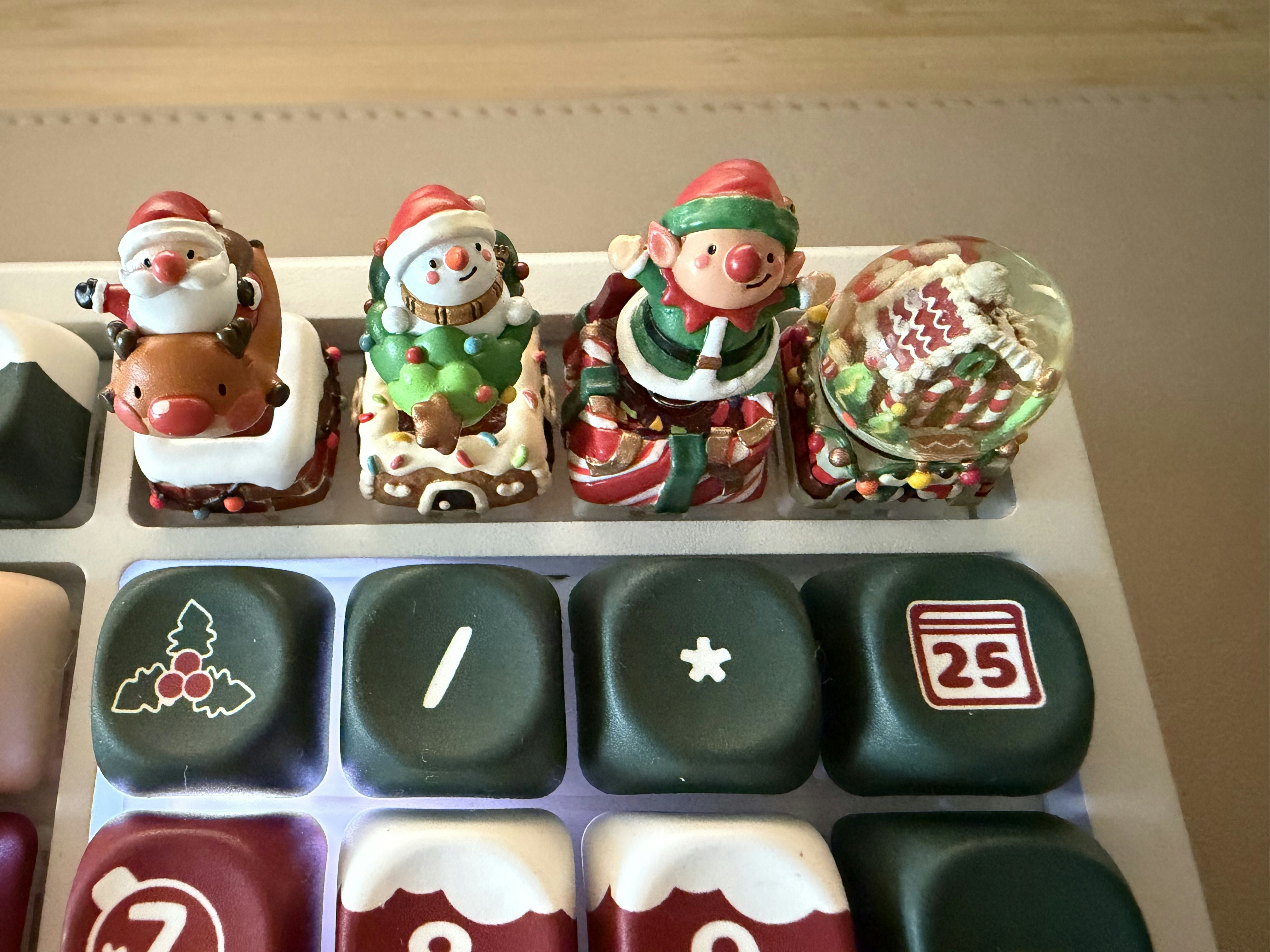 Dwarf Factory ArtiSANTA 2023 Christmas Artisan Keycaps