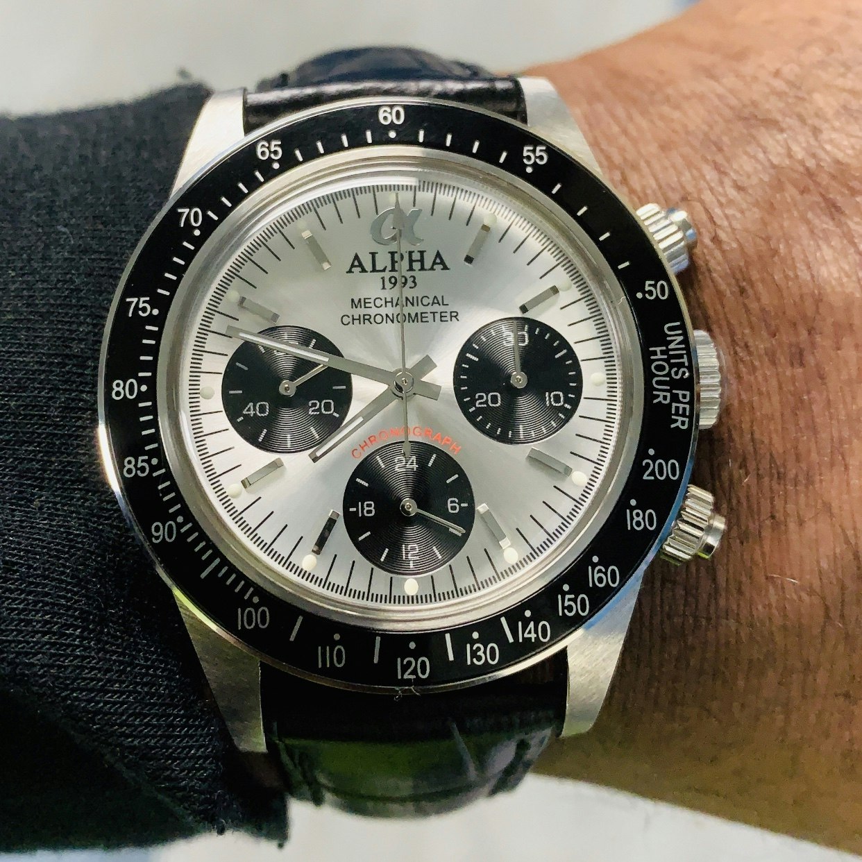alpha daytona watch