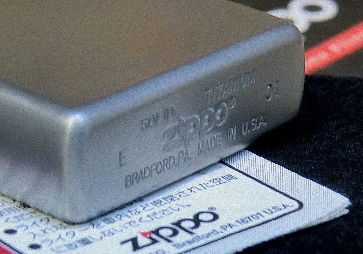 Anyone else wanting the solid titanium Zippo to be remade? | Drop