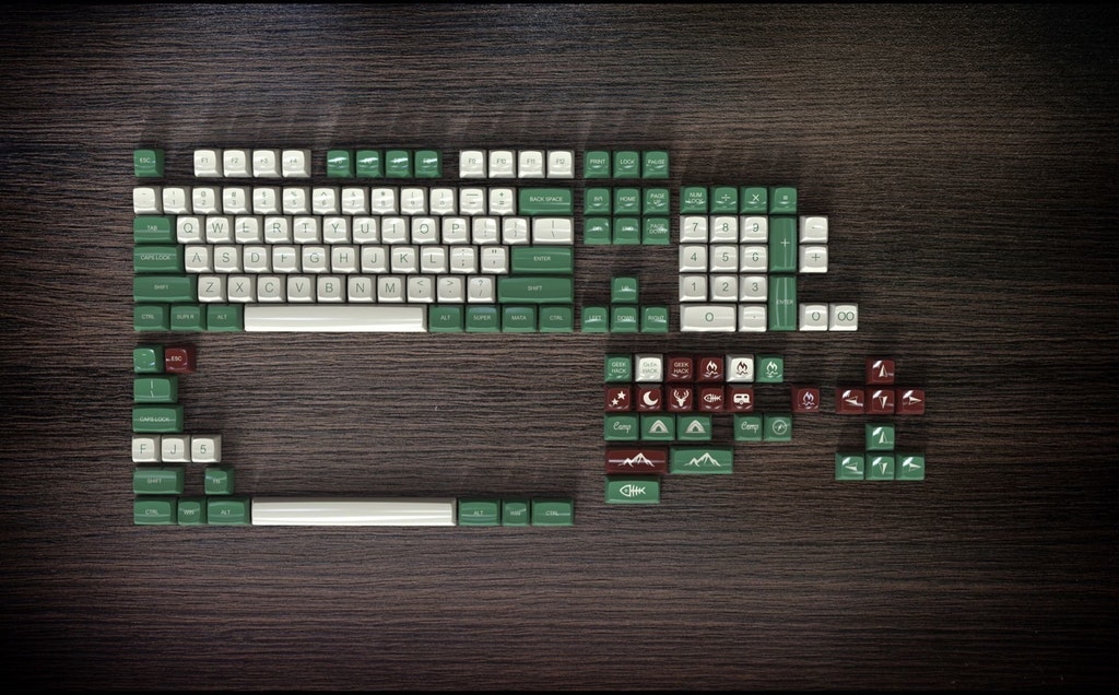 sa camping keycap set