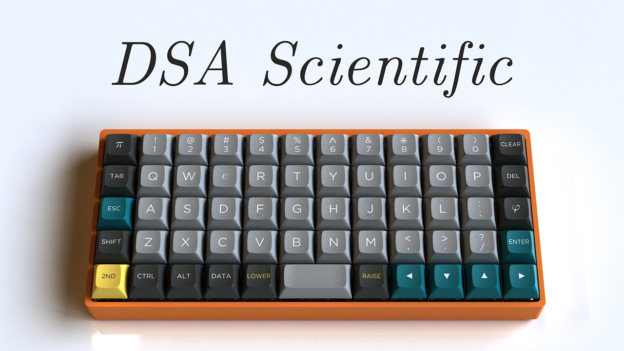 dsa scientific keycaps