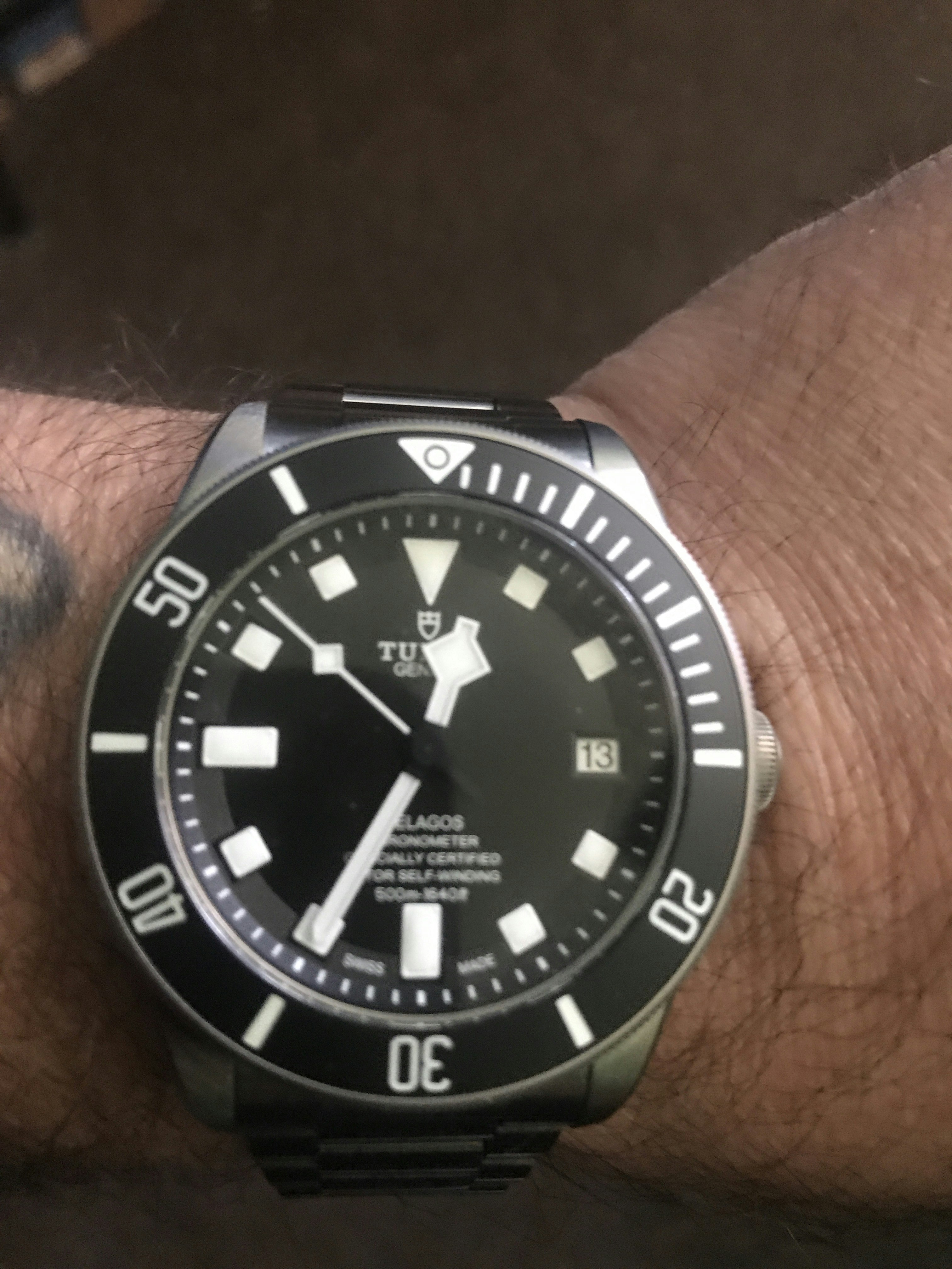 Wrist watch check Drop