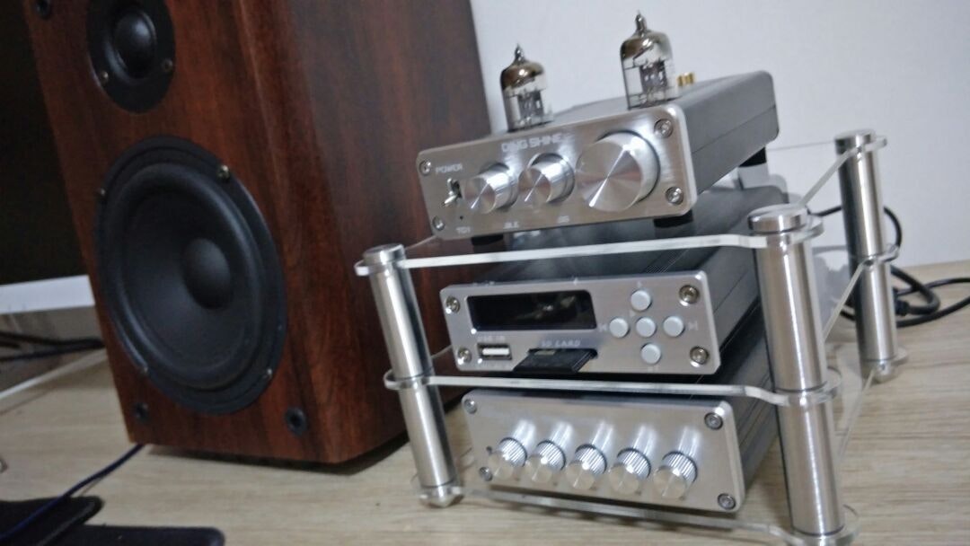 Acrylic Mini Rack for DAC & AMP Drop
