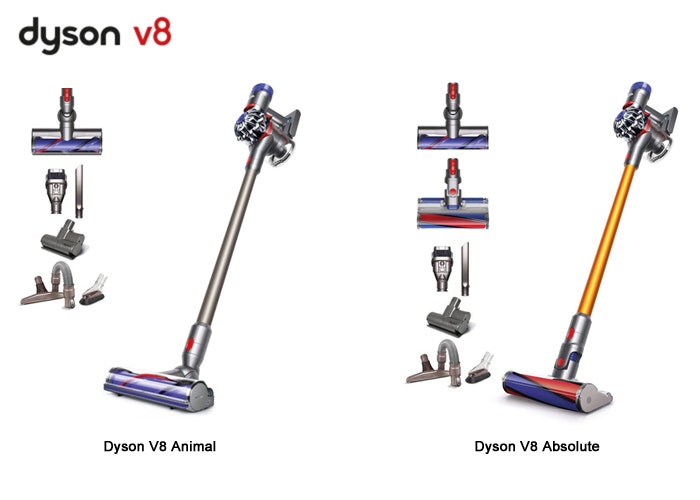 Dyson V8 Absolute Vs V6 Fluffy Comparison And Reviews Drop