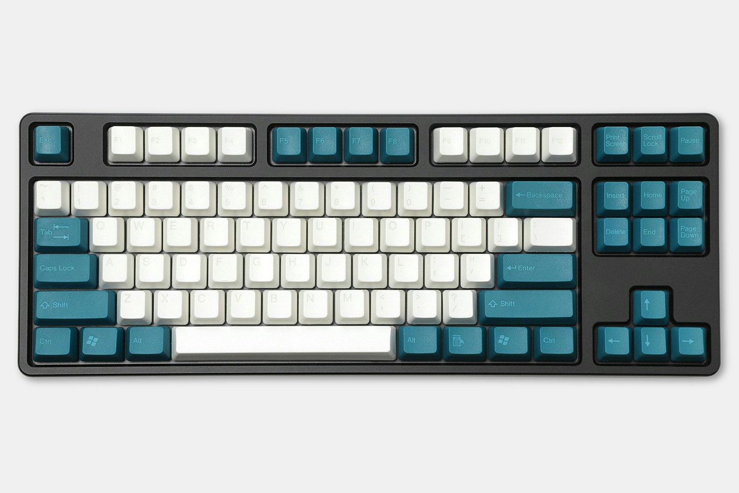 2 Tone Midnight Green/White